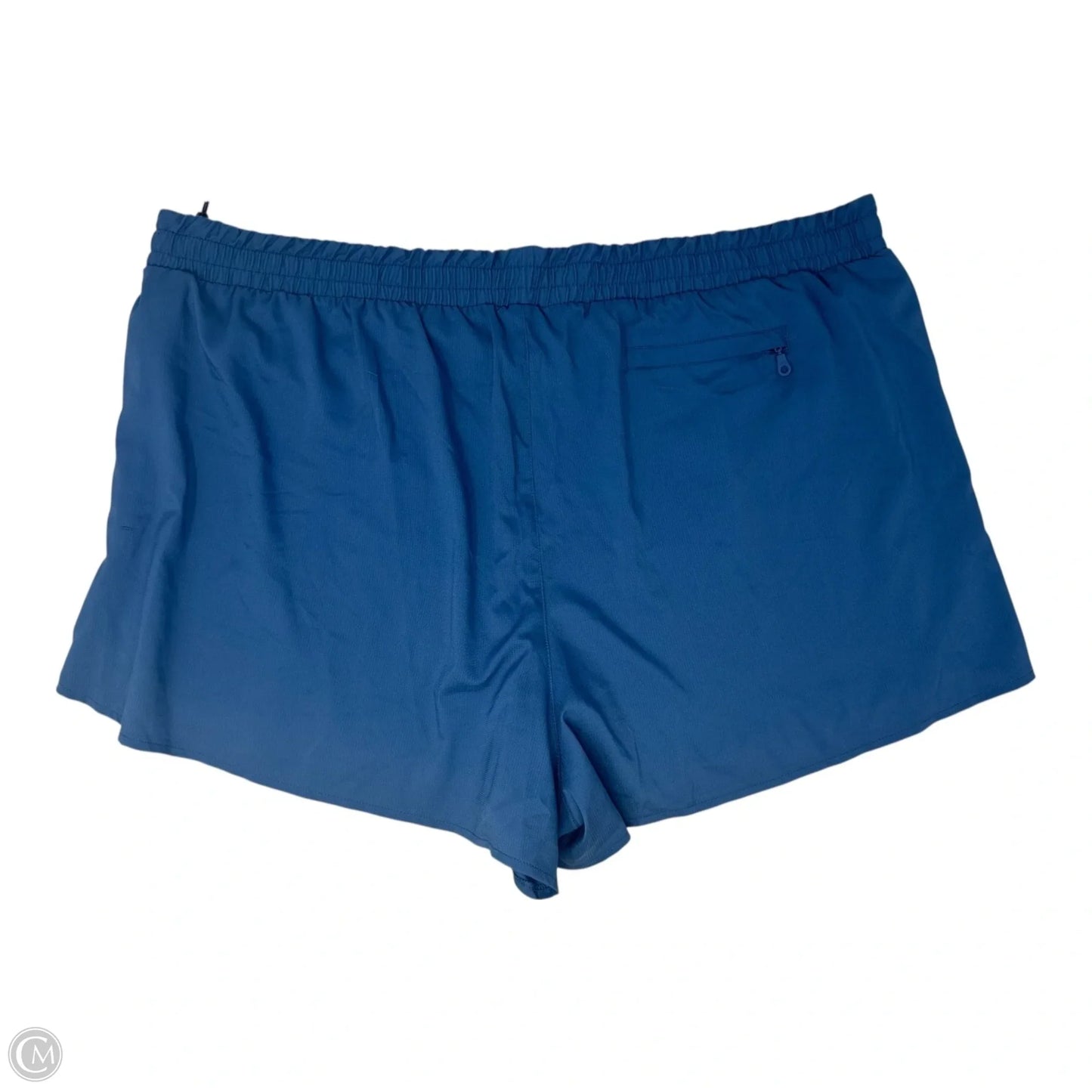 Athletic Shorts By girlfriend collective In Blue, Size: 3x