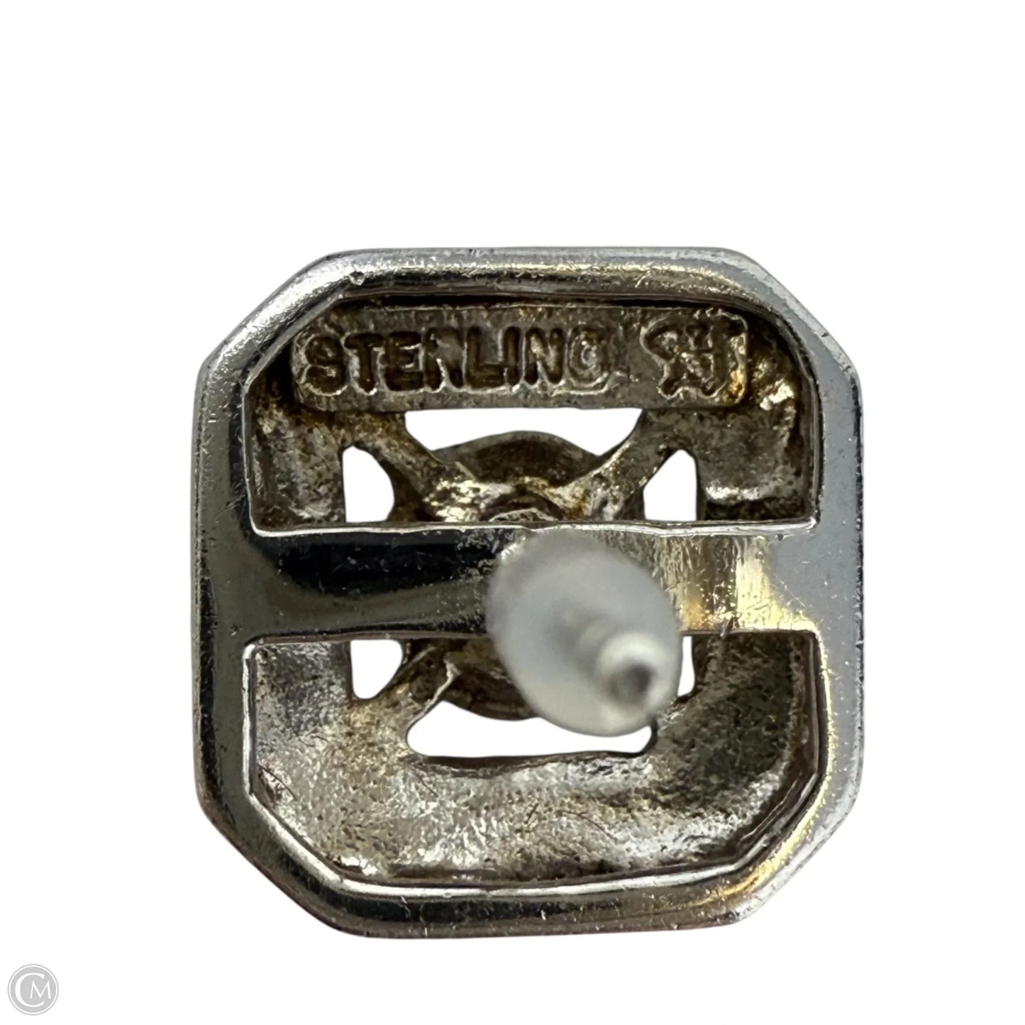 Sterling Silver & Crystal Halo Stud Earrings