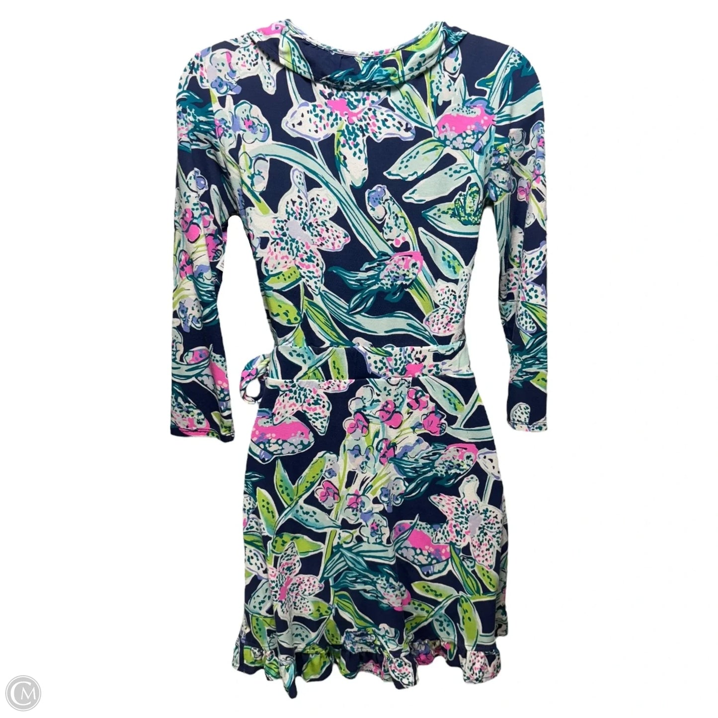 Jessalynne Romper Designer By Lilly Pulitzer In Bright Navy Sway This Way, Size: XS