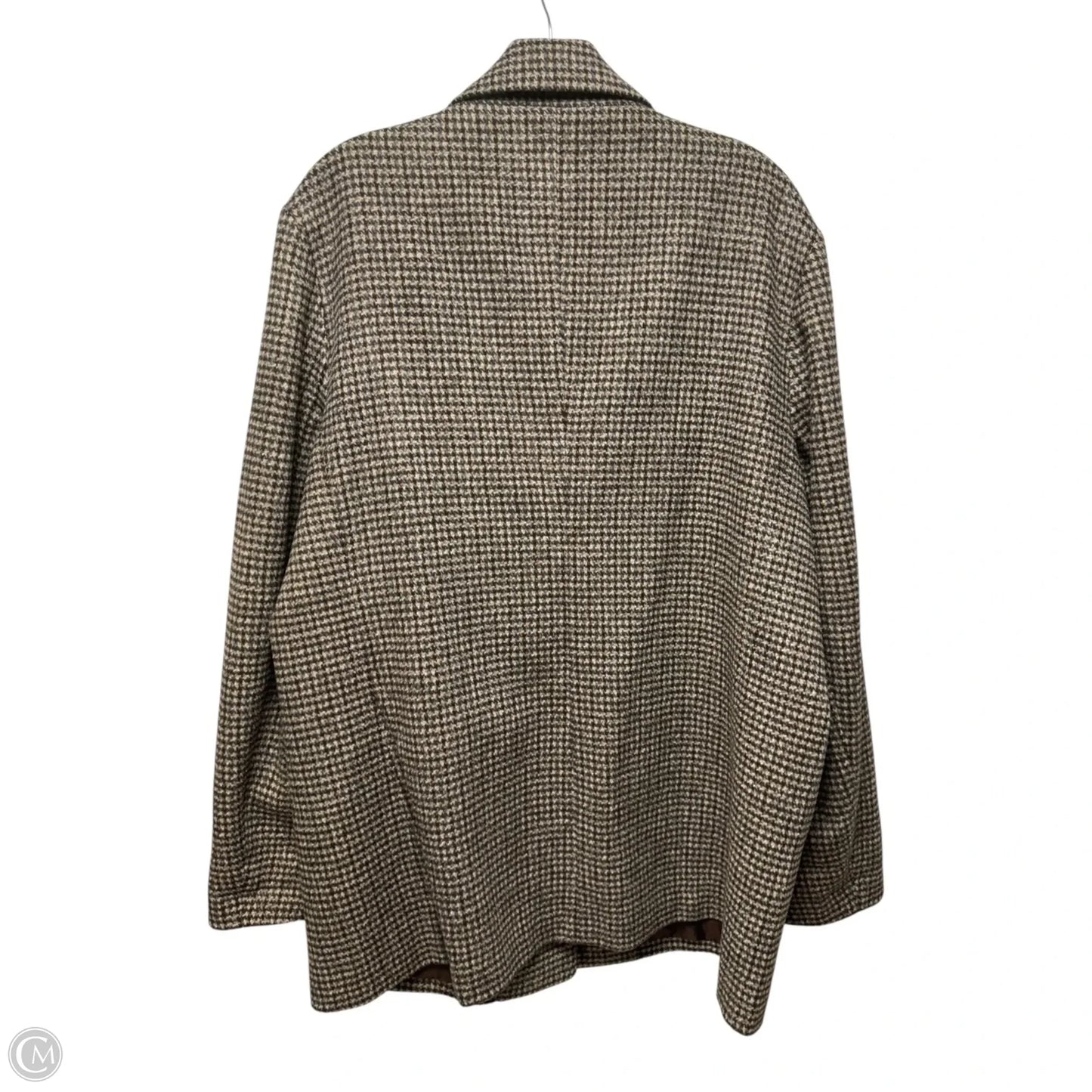 Blazer By Karen Kane In Checkered Pattern, Size: Xl