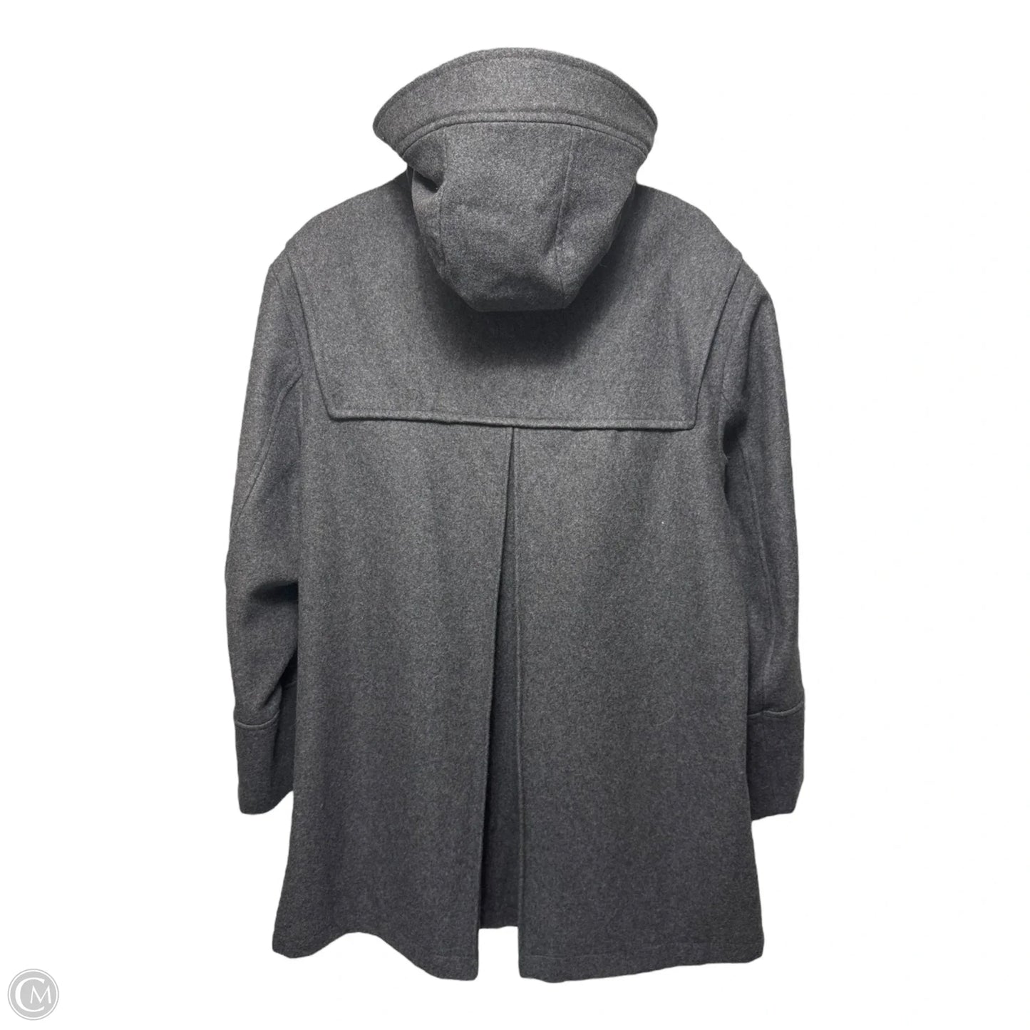 Wool Blend Coat Other By Ava & Viv In Grey, Size: 1x