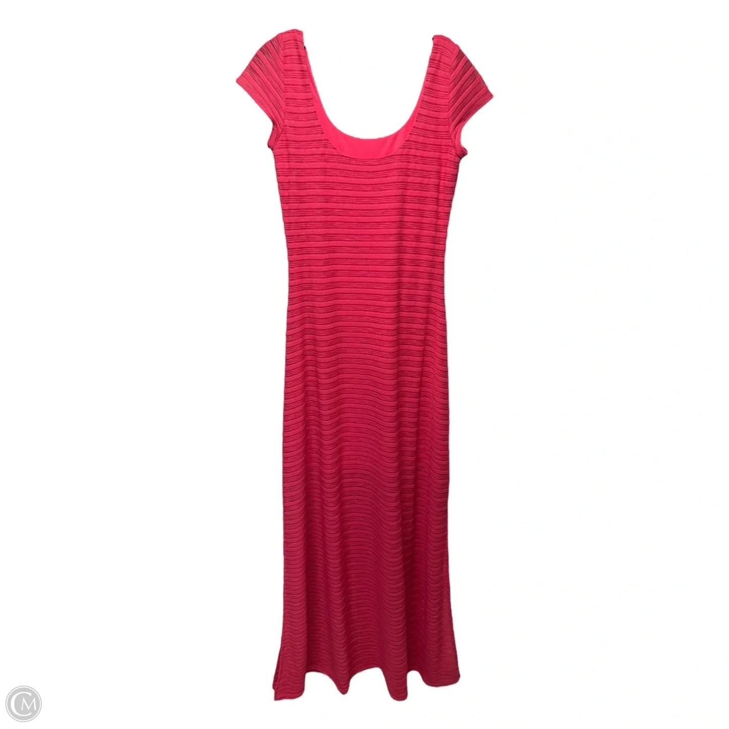 Ramsay Maxi Dress Designer By Lilly Pulitzer In Lipstick Pink Pier Stripe, Size: M