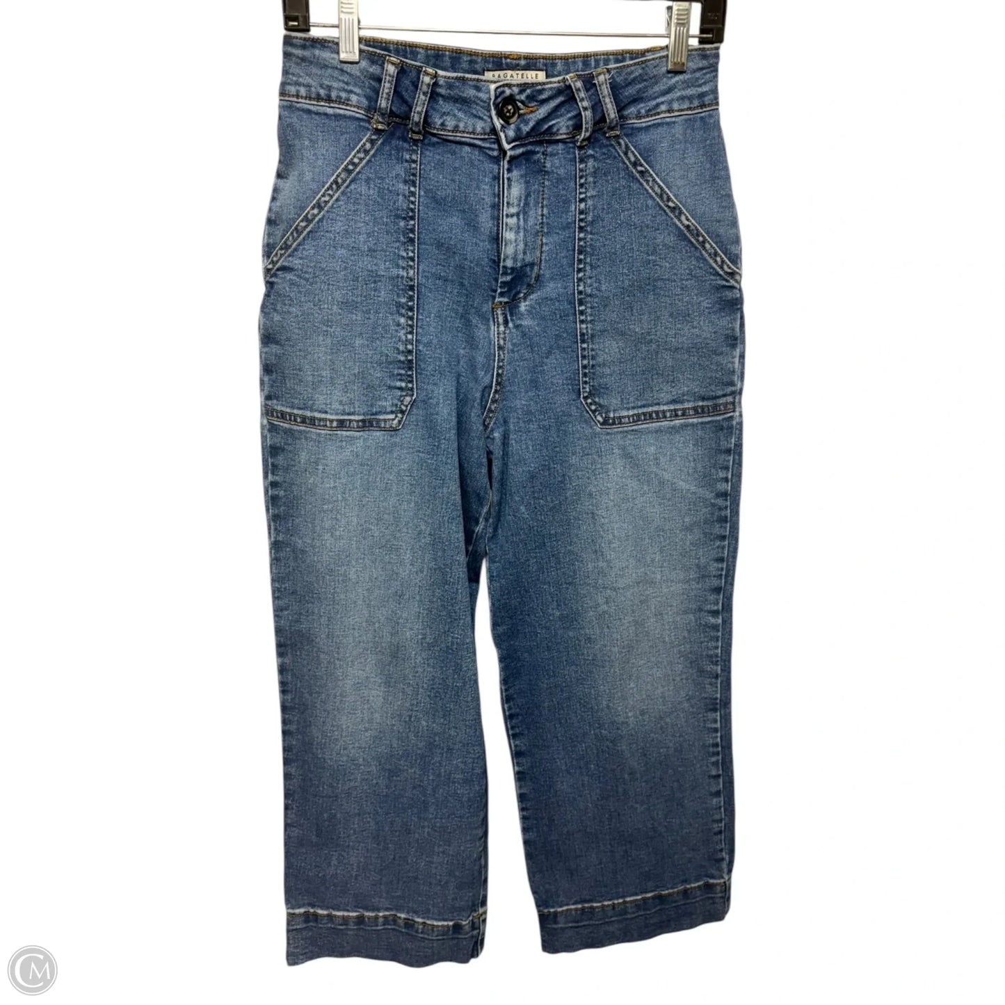 Jeans Cropped By Bagatelle In Blue Denim, Size: 6/28
