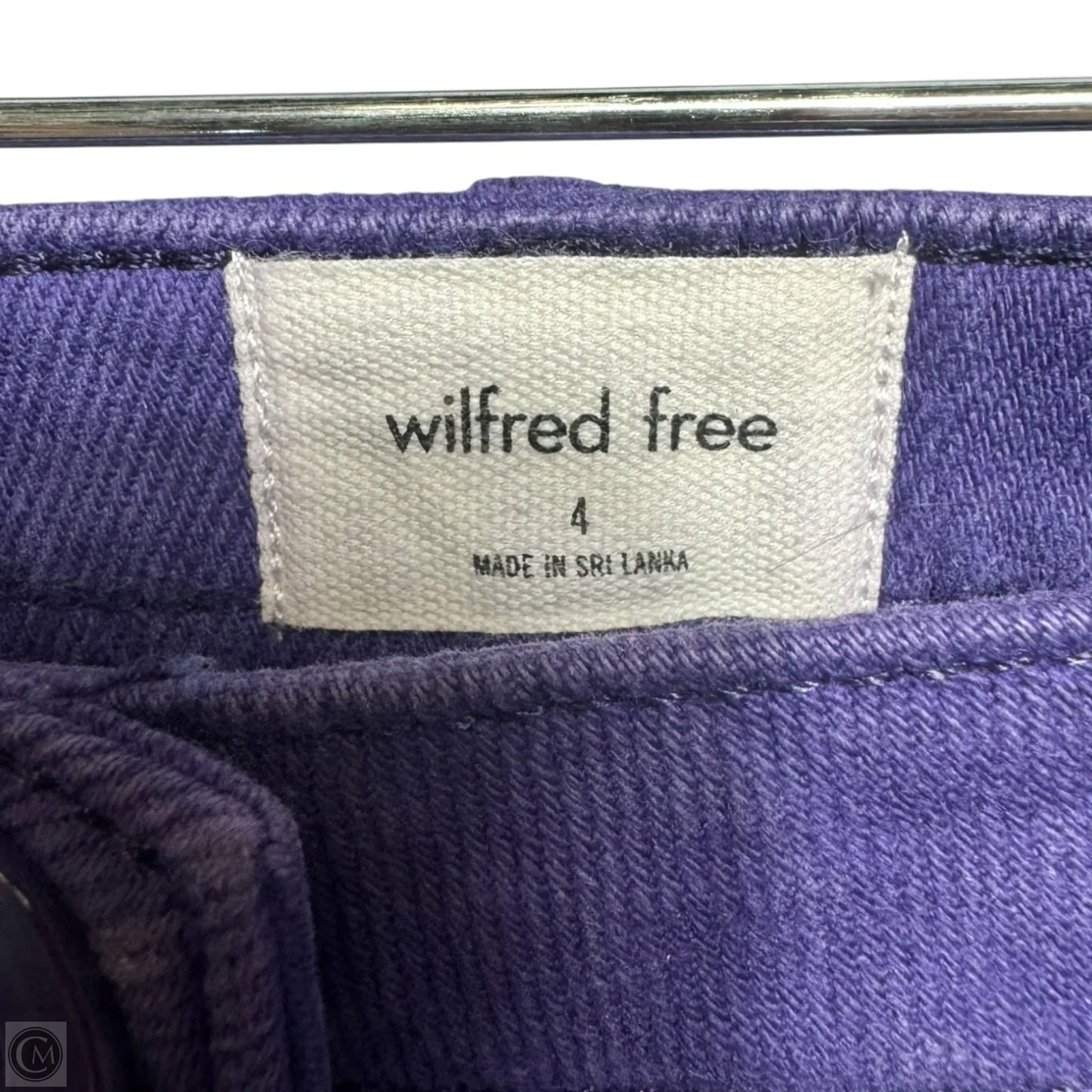Pants Cropped By Wilfred In Purple, Size: 4