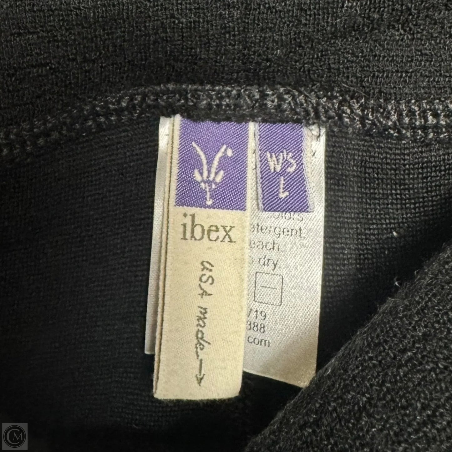 Knit Athletic Pants By Ibex In Black, Size: L