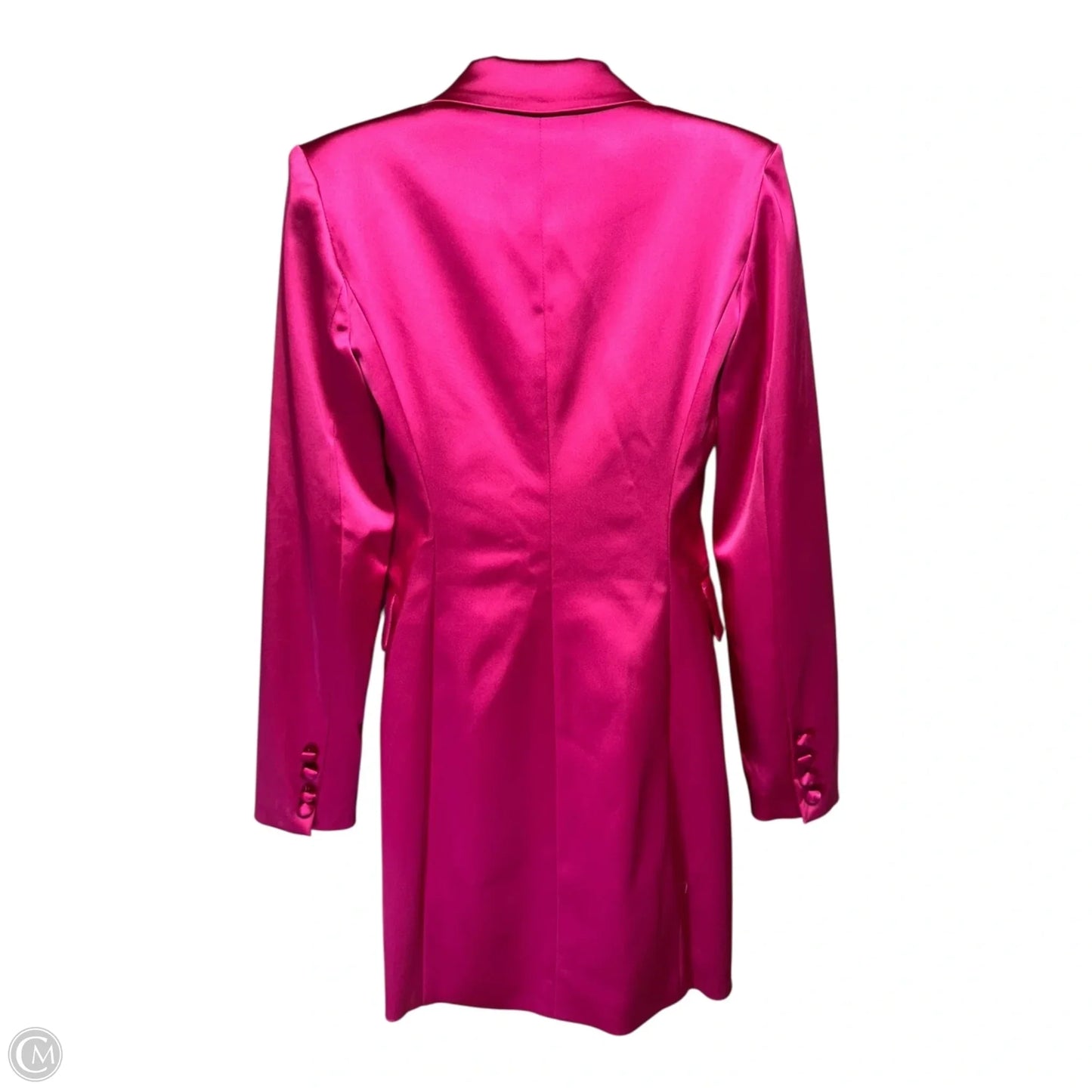 Blazer Mini Dress Designer By Milly In Fuchsia, Size: 4