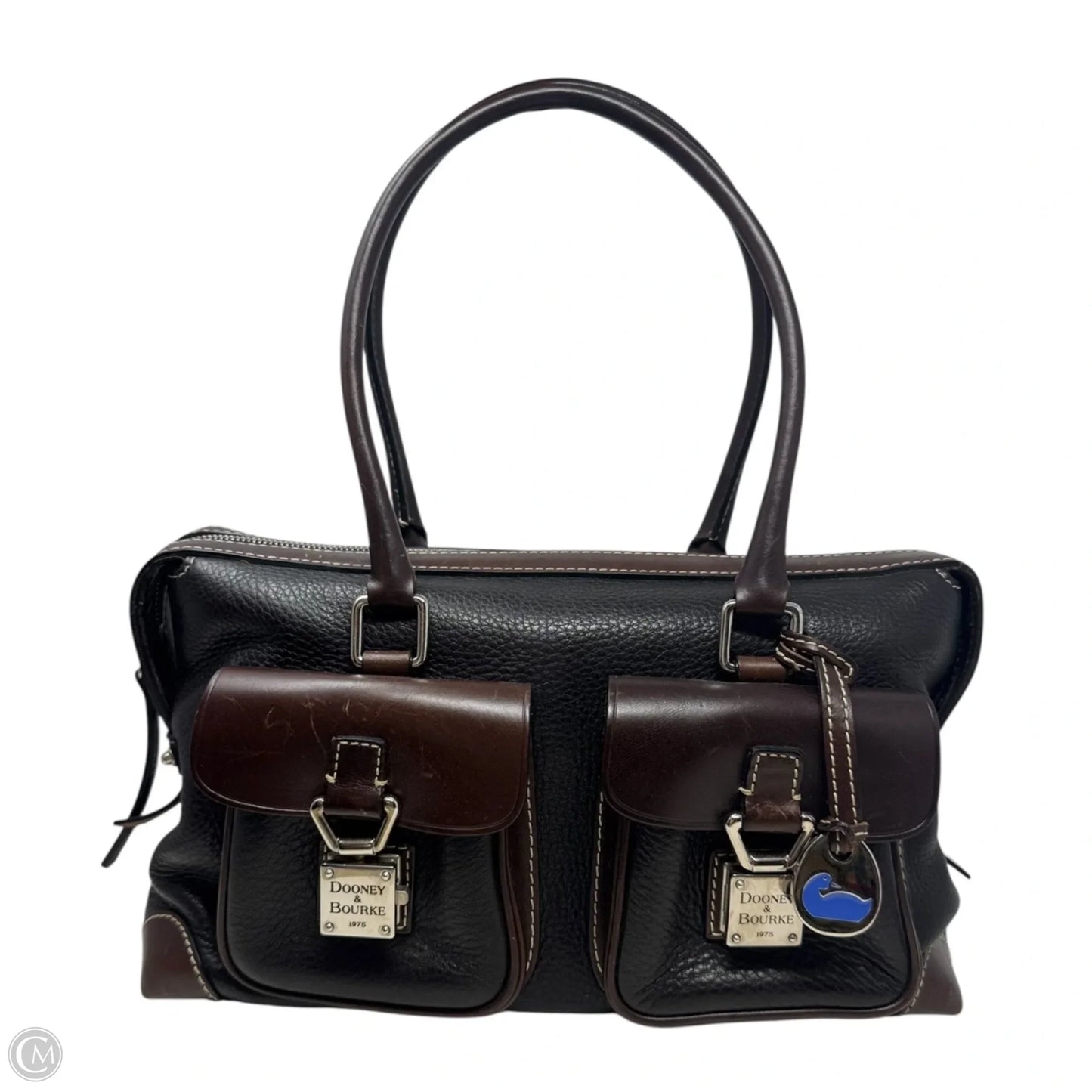 Latch Pocket Handbag Designer By Dooney And Bourke, Size: Medium