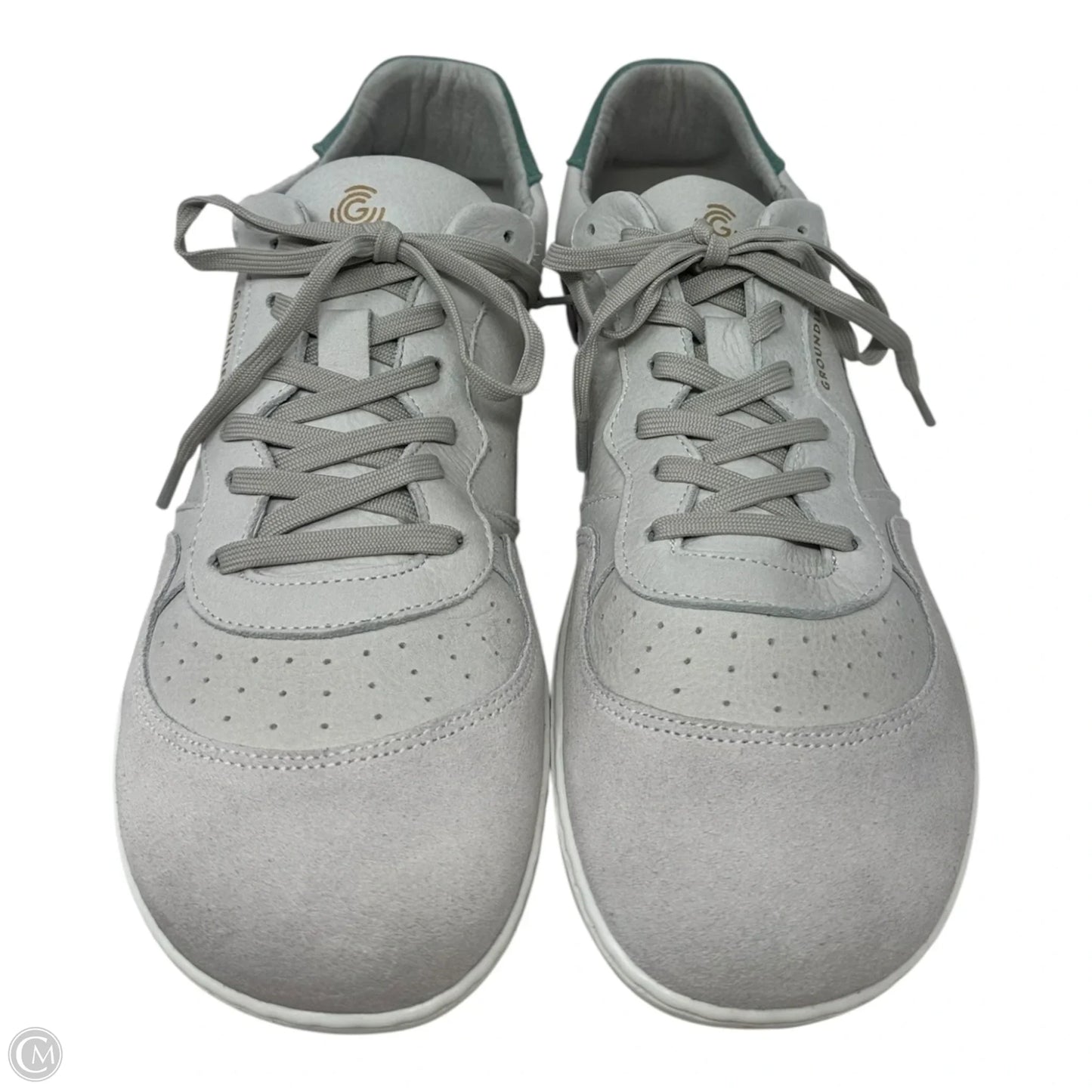 Shoes Sneakers By Groundies In Grey & Pink, Size: 11.5