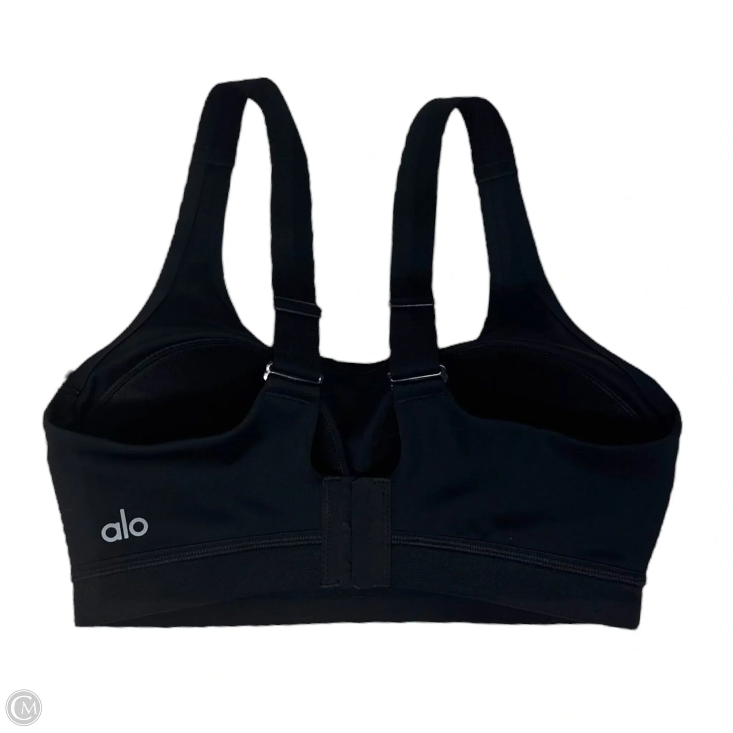 Athletic Bra By Alo In Black, Size: M 32C