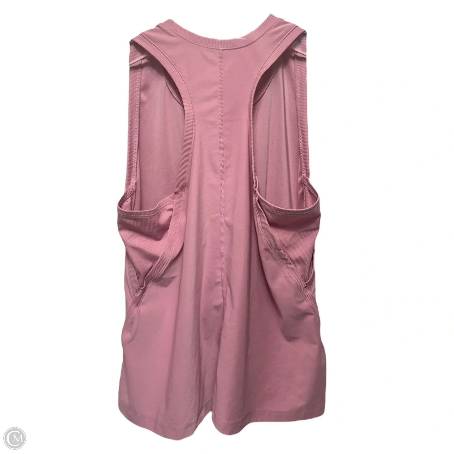 Athletic Tank Top By Nike Apparel In Pink, Size: L