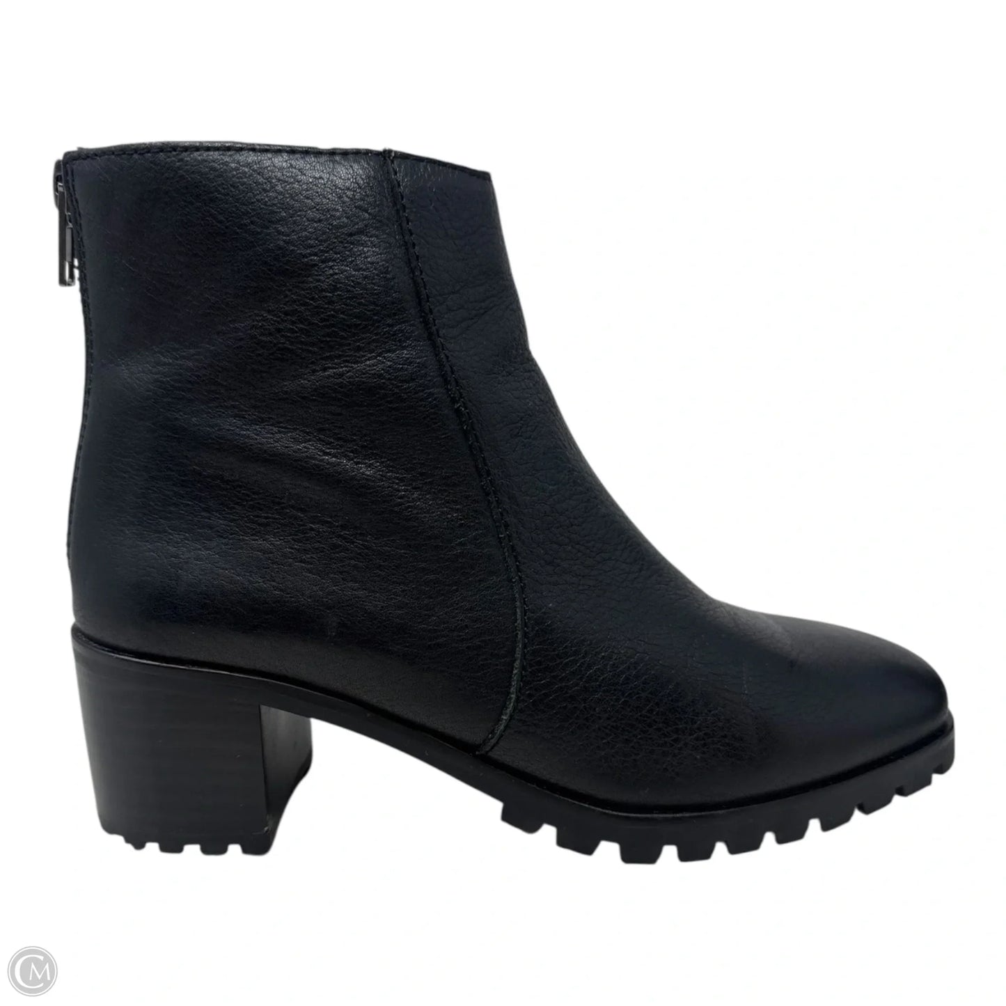 Boots Ankle Heels By Madewell In Black, Size: 5
