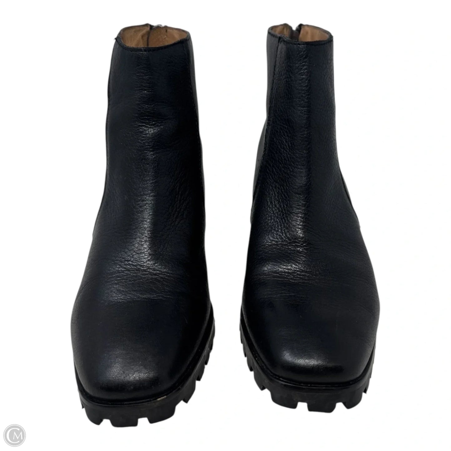 Boots Ankle Heels By Madewell In Black, Size: 5
