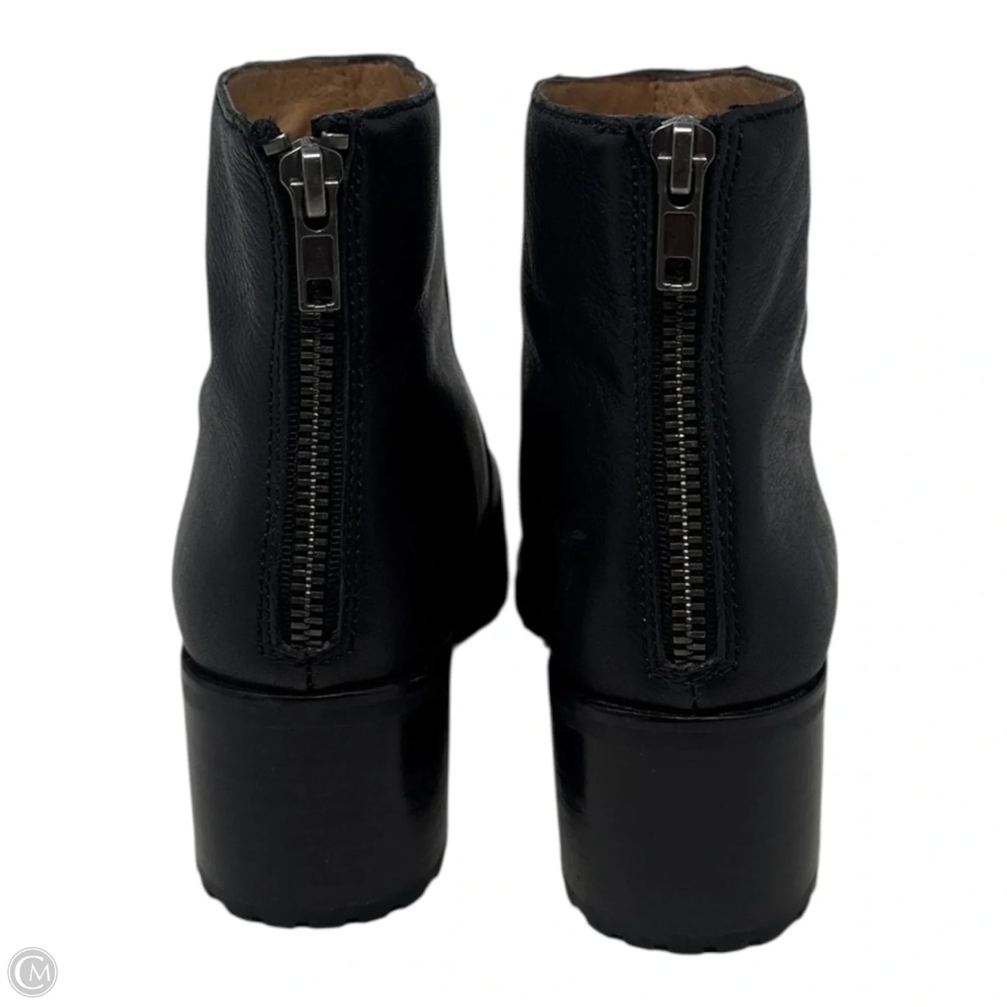Boots Ankle Heels By Madewell In Black, Size: 5