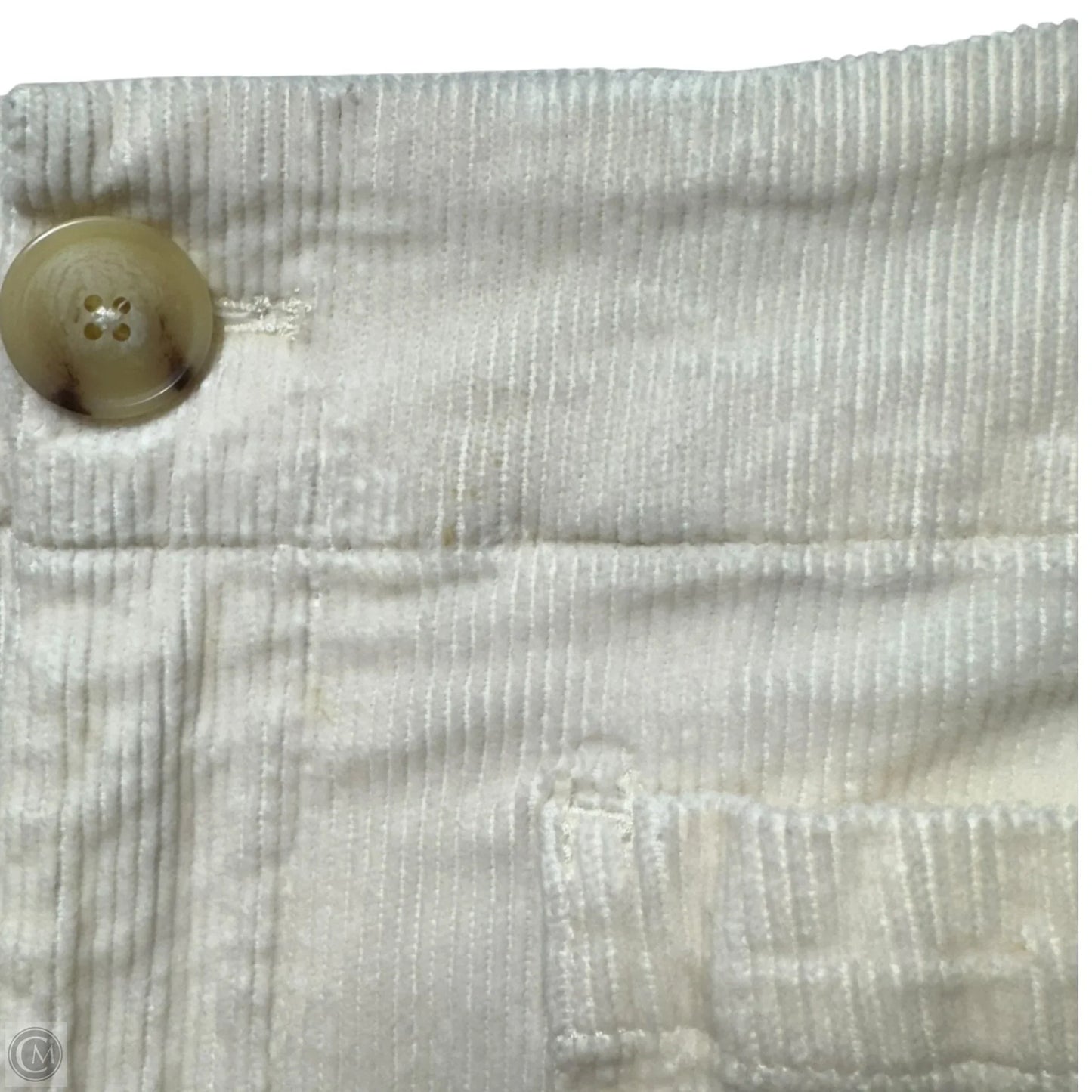 Collette Corduroy Pants By Maeve In Cream, Size: 18 p