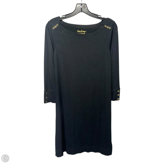 Dress Designer By Lilly Pulitzer In Black, Size: M