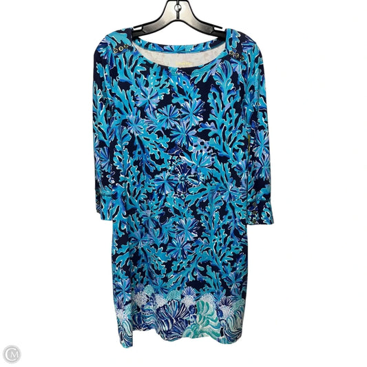 Dress Designer By Lilly Pulitzer In Blue, Size: M