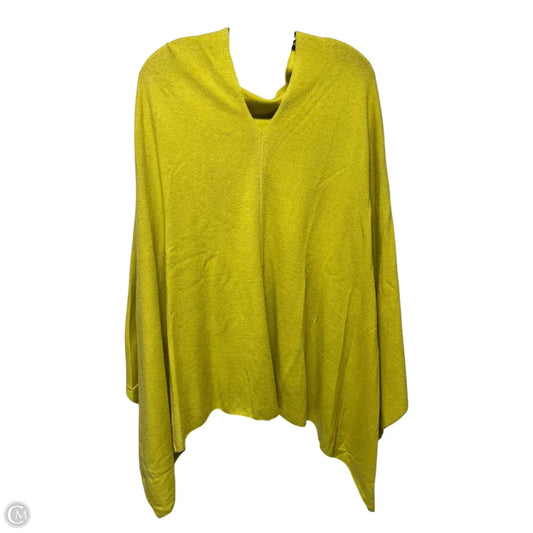 Cashmere Poncho By Cashmere Land In Green, Size: Osfm