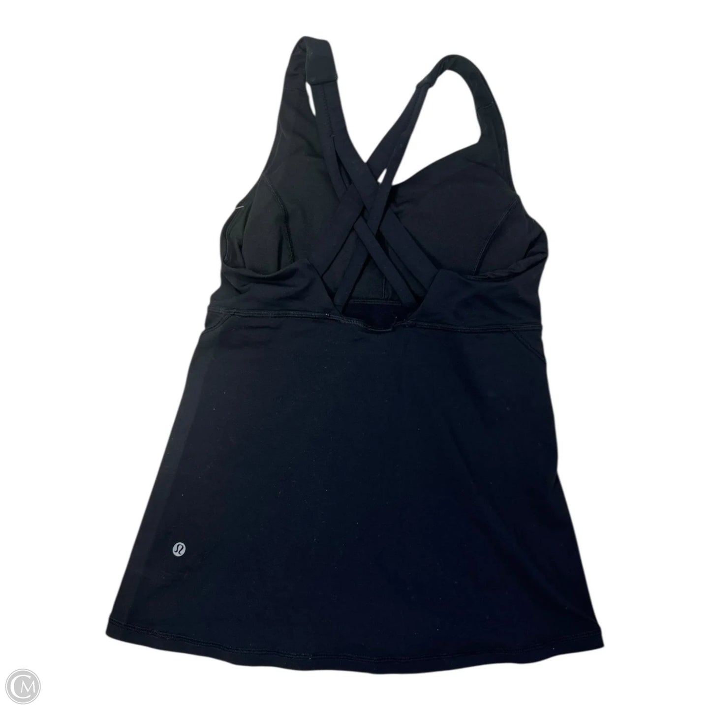 Athletic Tank Top By Lululemon In Black, Size: 6