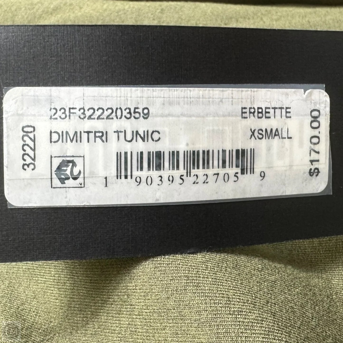 Dimitri Tunic Long Sleeve By Bryn Walker In Green, Size: Xs