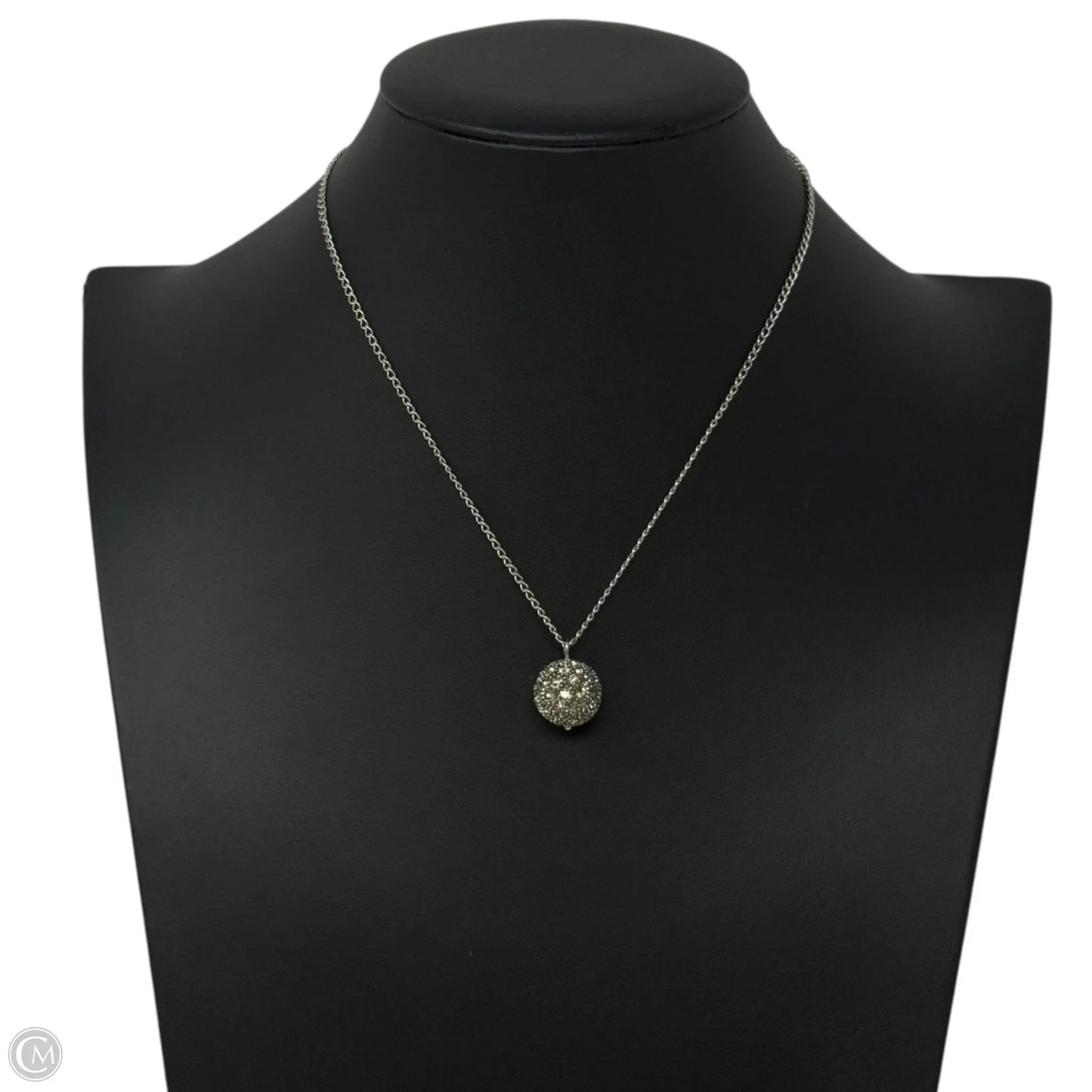 In a Twinkling Silver Tone CZ Pave Necklace Designer By Kate Spade