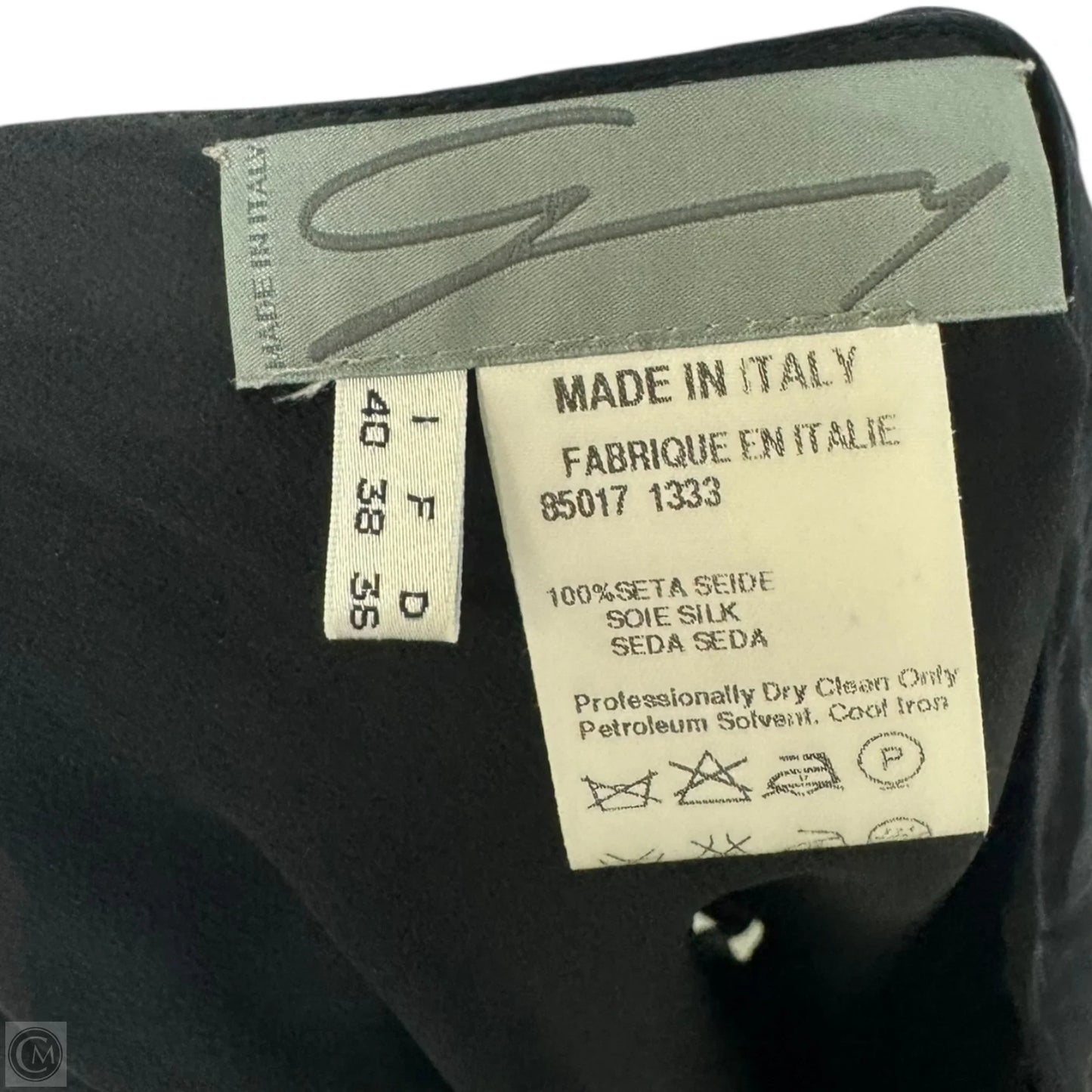 Silk Skirt Midi In By Genny Black, Size: 6