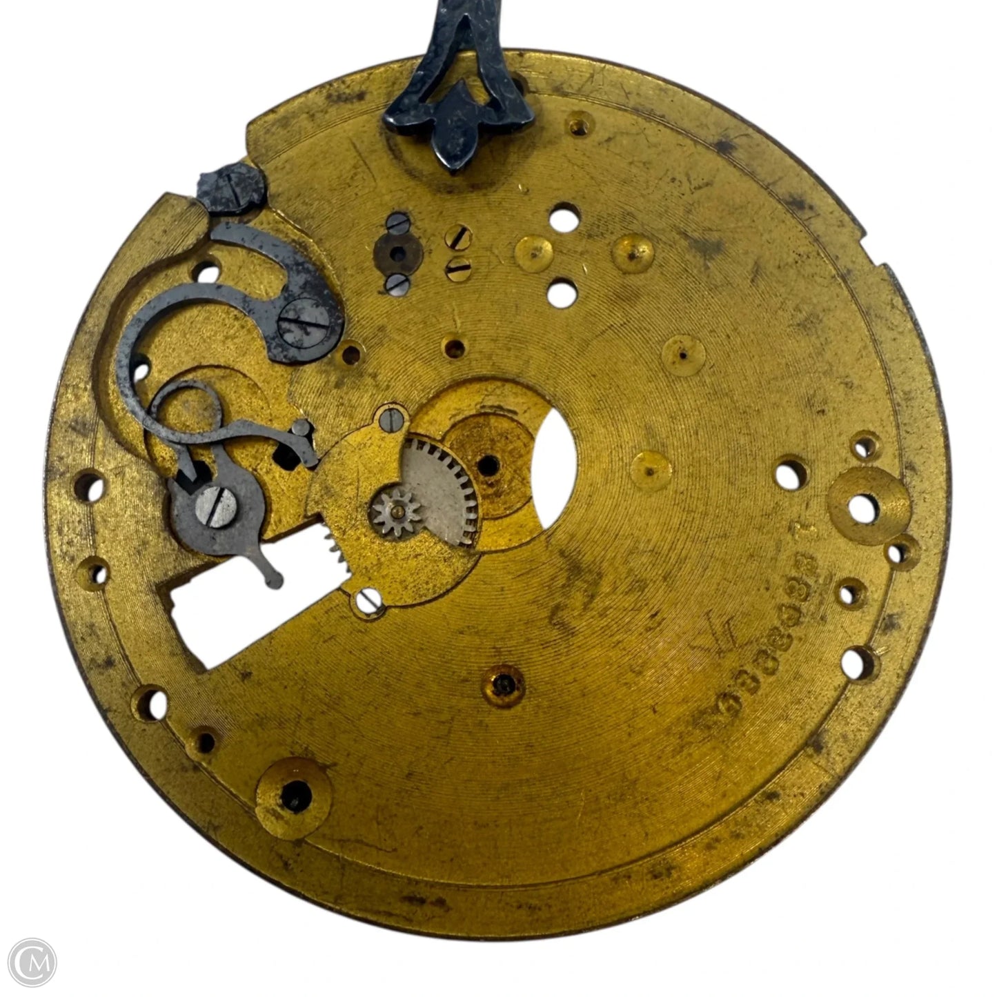 Steampunk Pearl Beaded Gear Pendant Statement Necklace With Magnetic Clasp