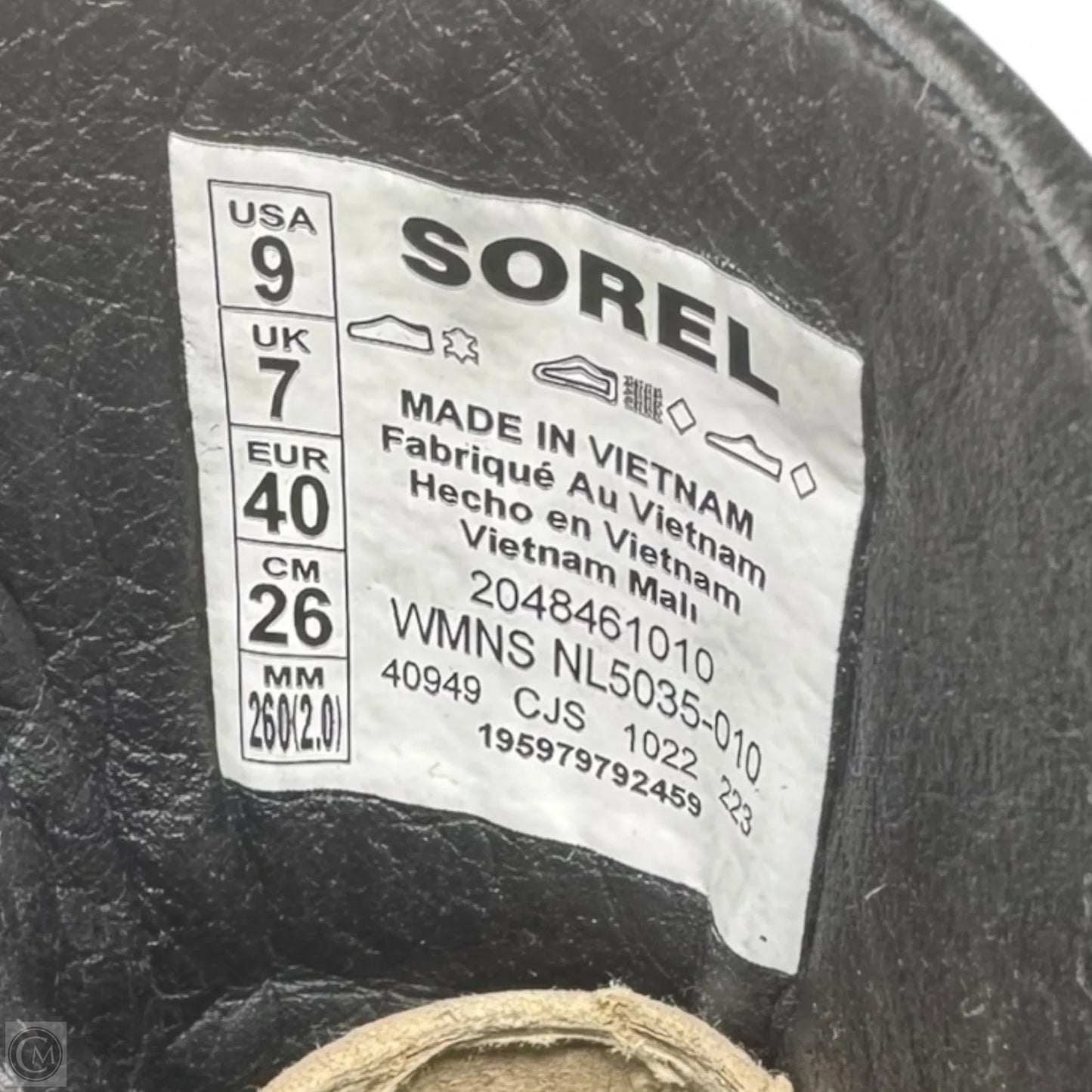 Joan Now Combat Boot By Sorel In Black, Size: 9