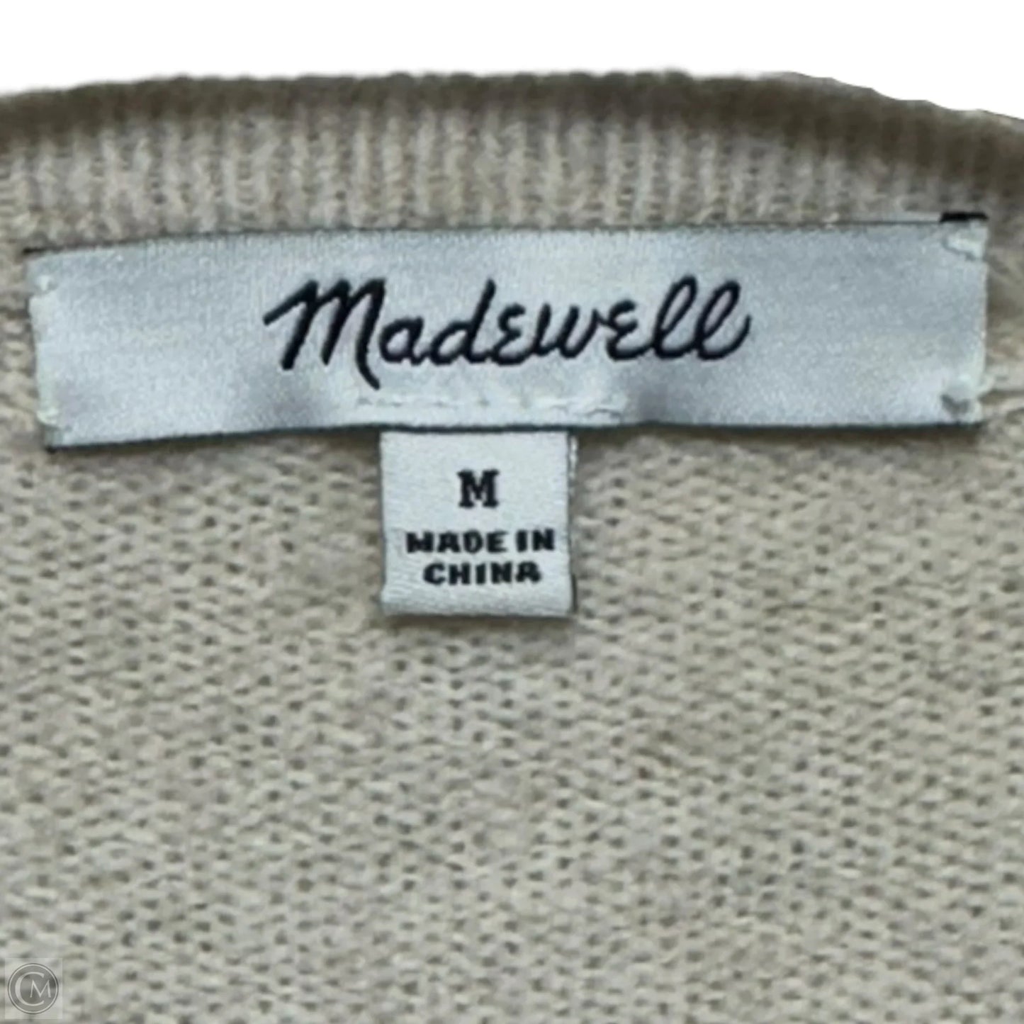 Sweater Cardigan By Madewell In Multi-colored, Size: M