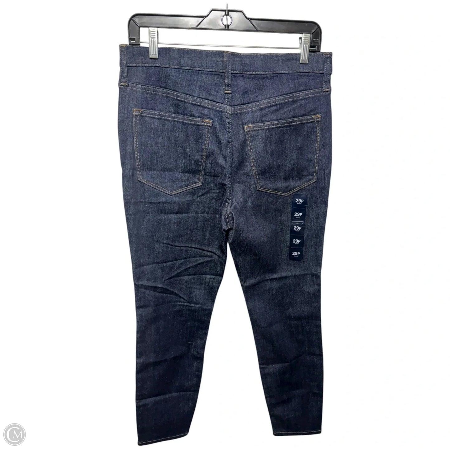 10” High Rise Jeans Skinny By J. Crew In Blue Denim, Size: 8p