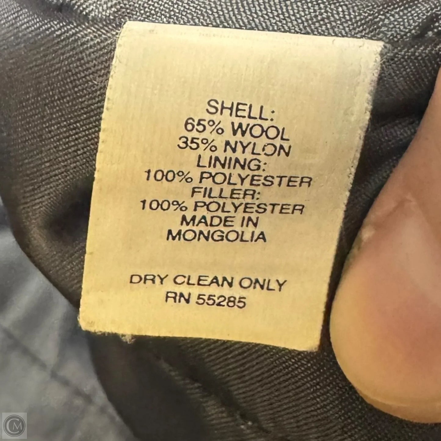 Coat Wool Blend By Express In Black, Size: S