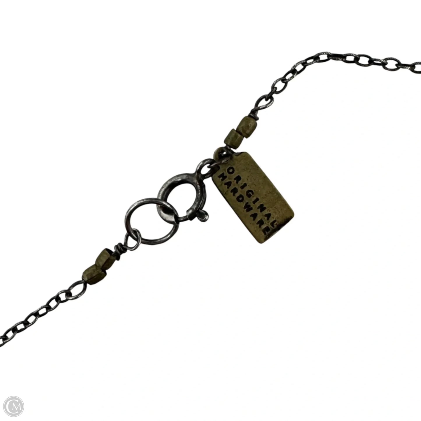 Blue Gem Long Necklace By Original Hardware