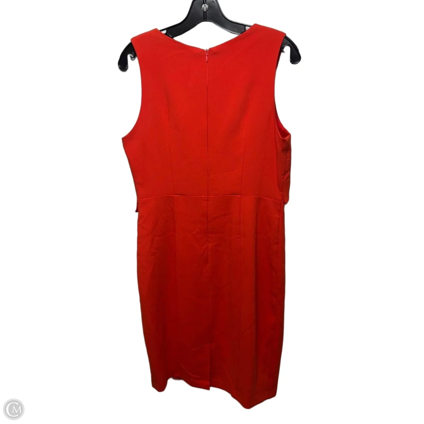 Dress Casual Midi By Ava & Aiden In Orange, Size: 10