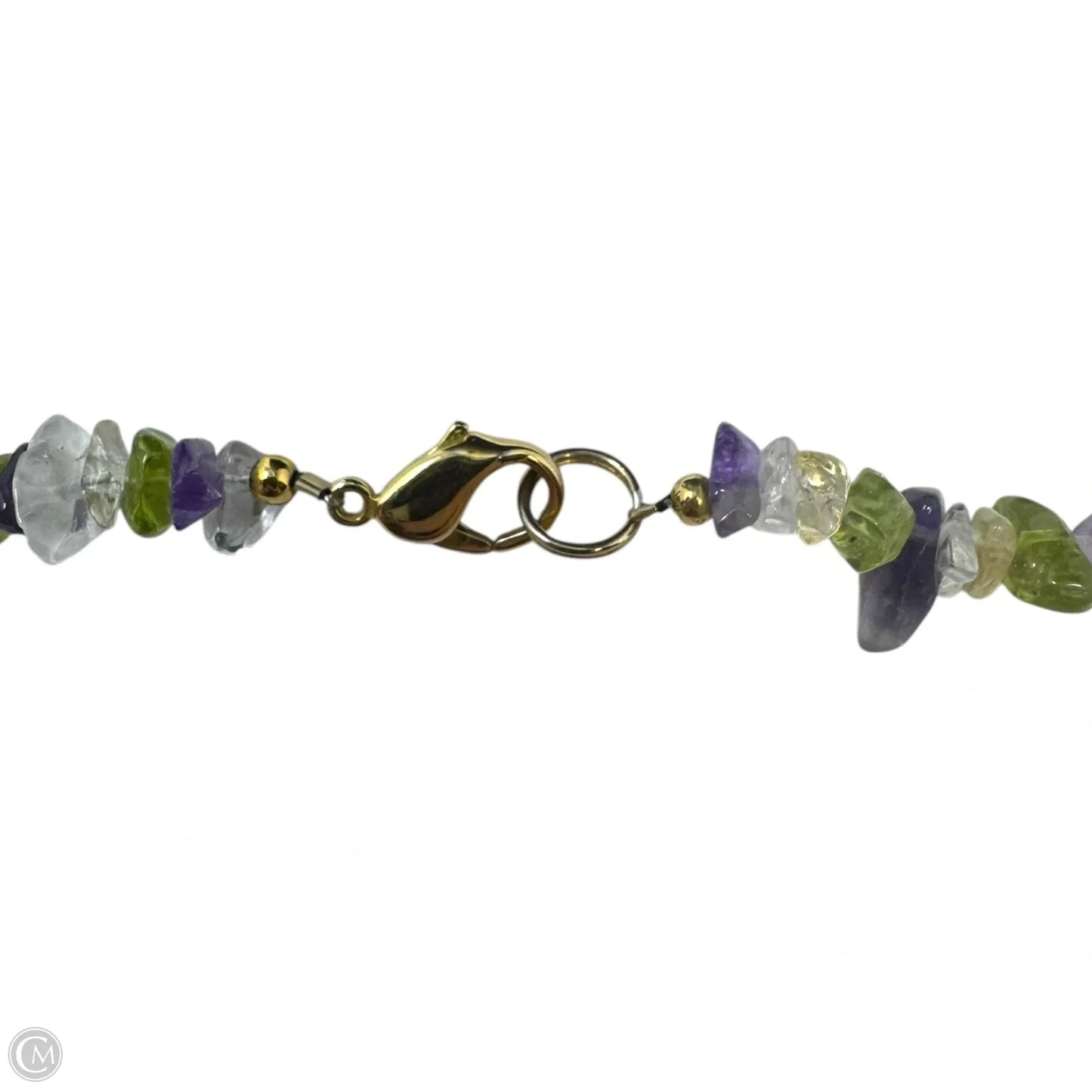 Multi-Stone Chip Beaded Necklace Unbranded