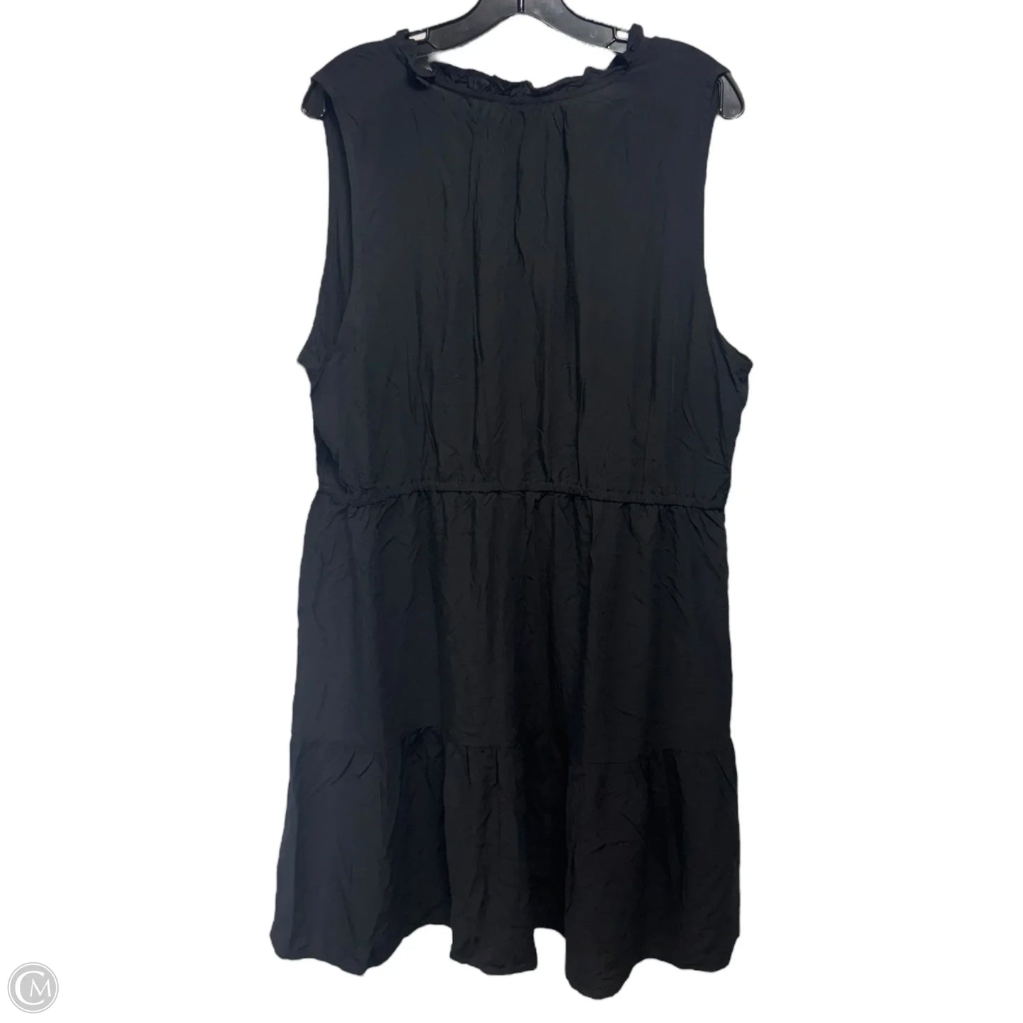 Dress Casual Midi By Gap In Black, Size: 1x
