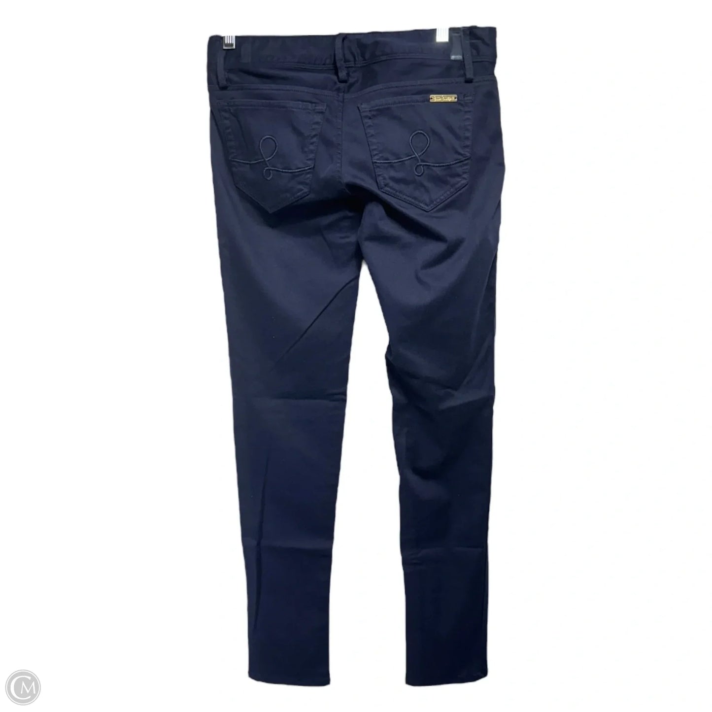 Worth Skinny Jeans Designer By Lilly Pulitzer In Navy, Size: 0