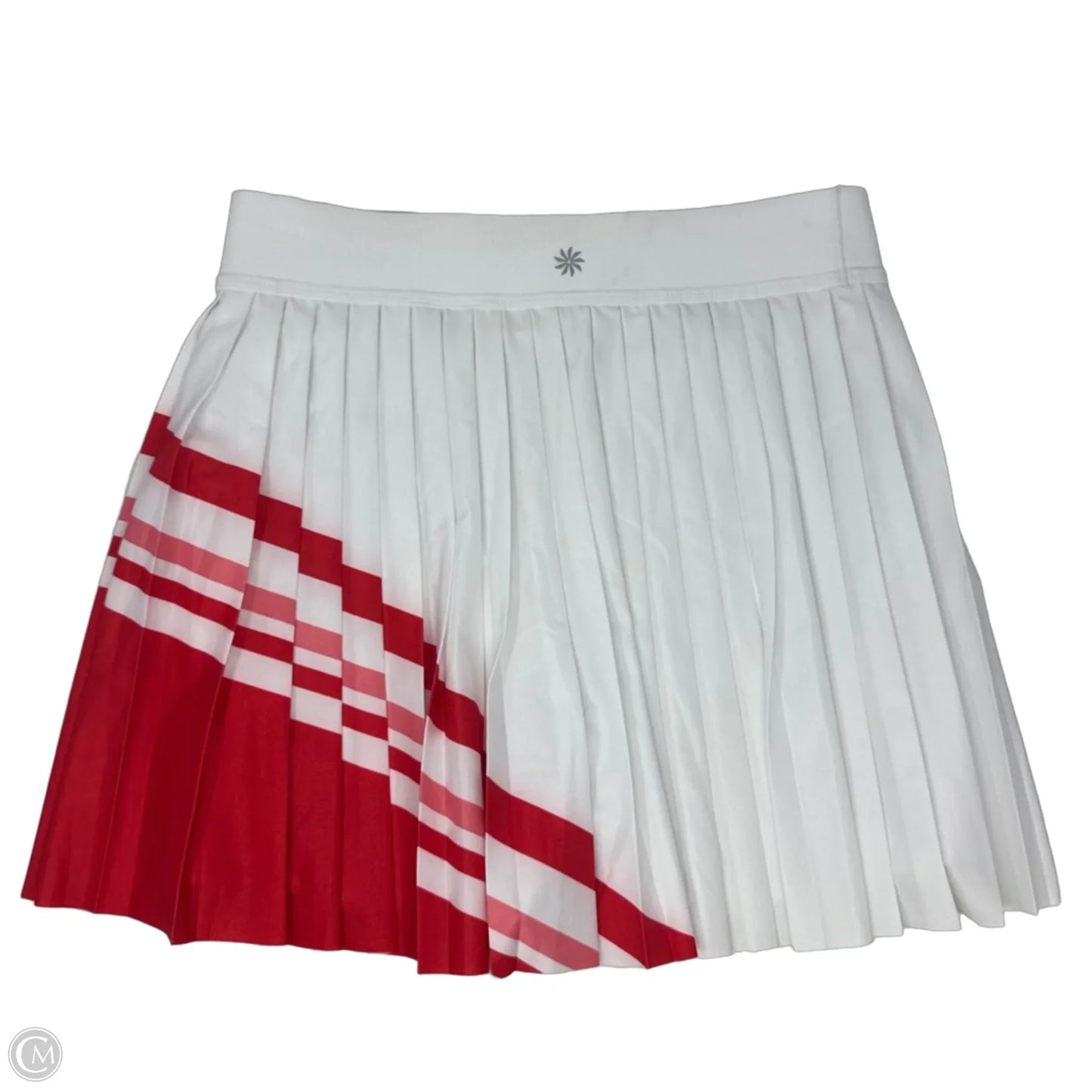 Athletic Skort By Athleta In Red & White, Size: Xs