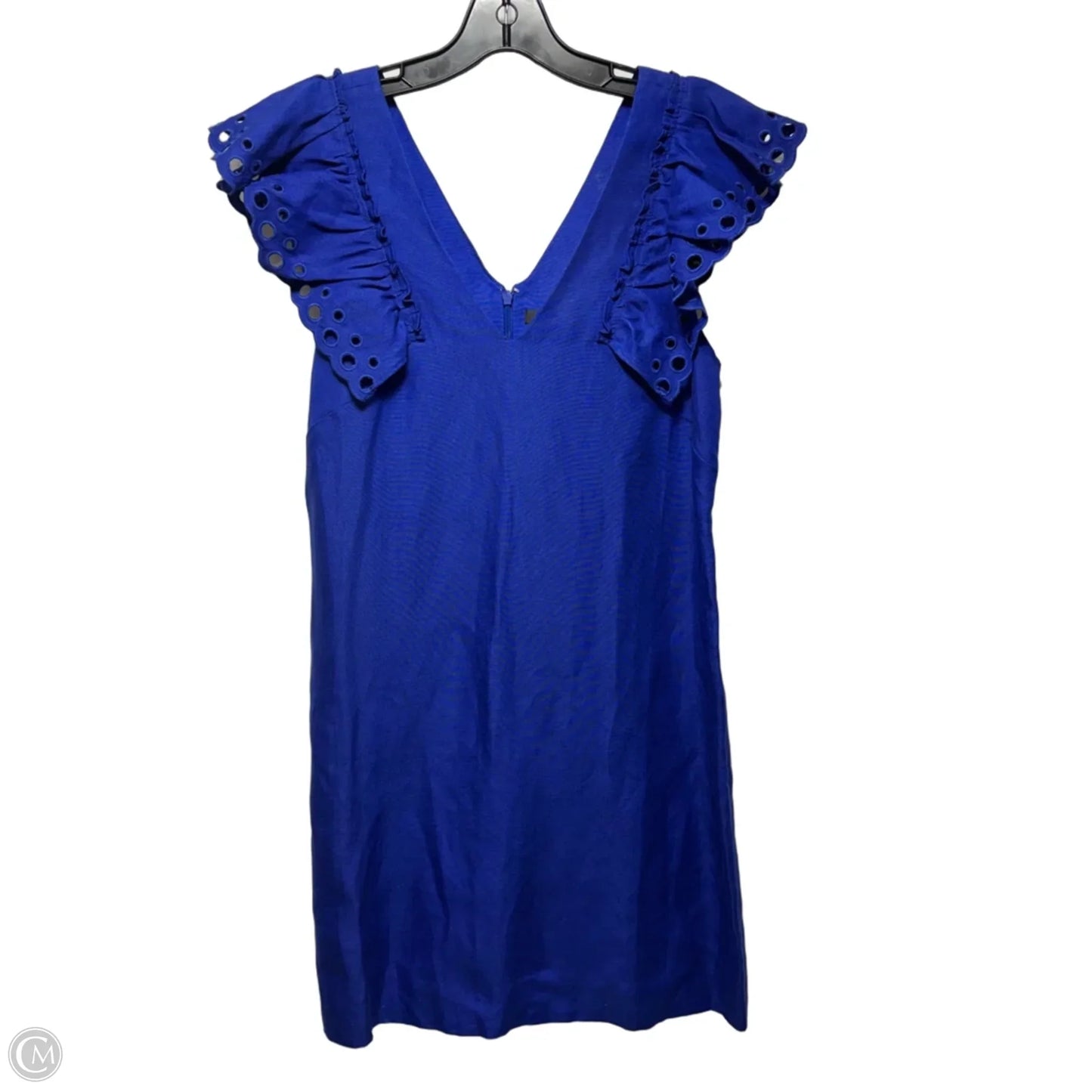 Collection Ruffle-Shoulder Linen Blend Sheath Dress
Dress By J. Crew In Byzantine Blue, Size: 6