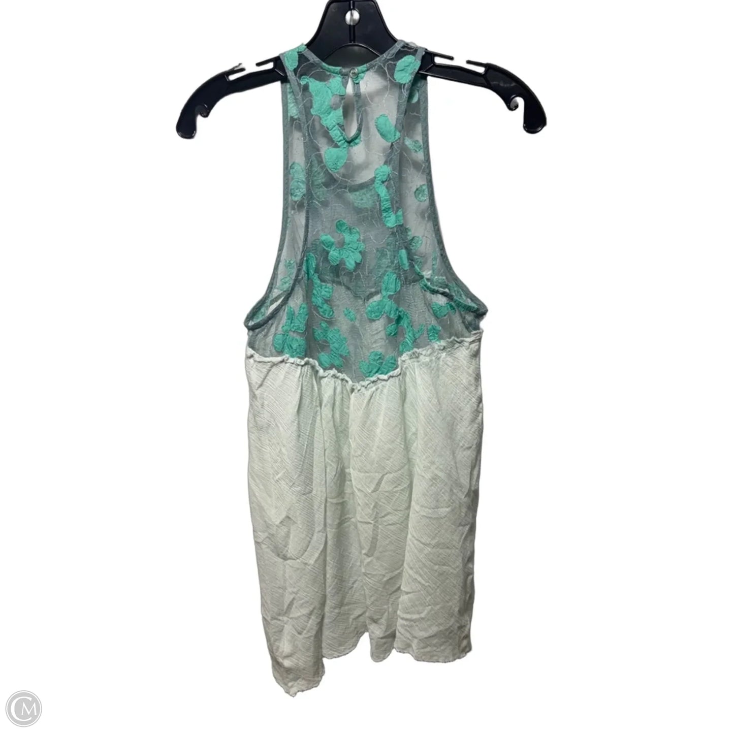 Top Sleeveless By Free People In Green, Size: L