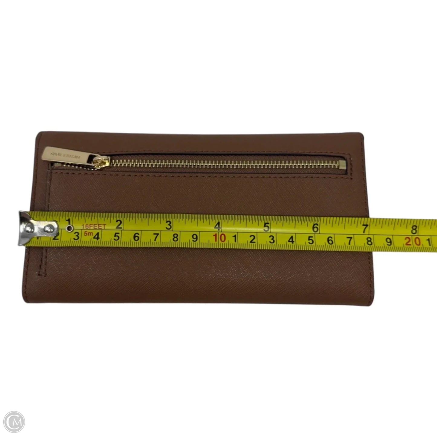 Trifold Snap Wallet Designer By Michael Kors, Size: Large