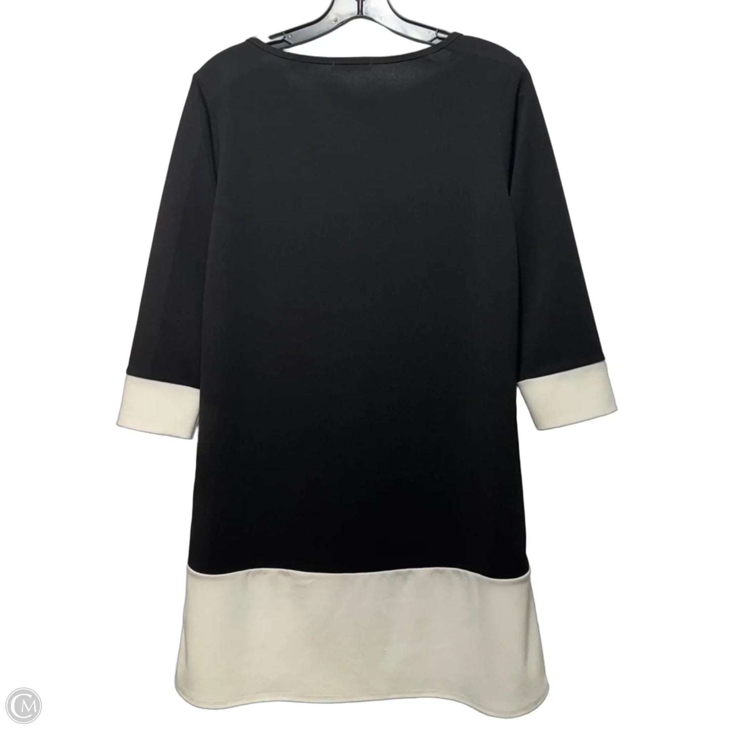 Dress Casual Short By Carole Christian In Black & White, Size: S