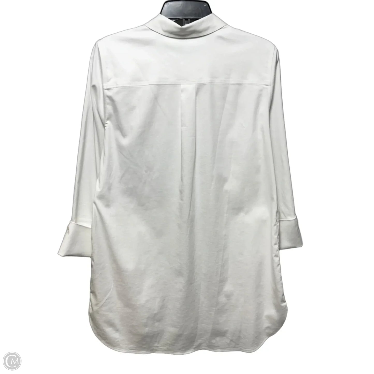 Tunic 3/4 Sleeve By Chicos In White, Size: 6
