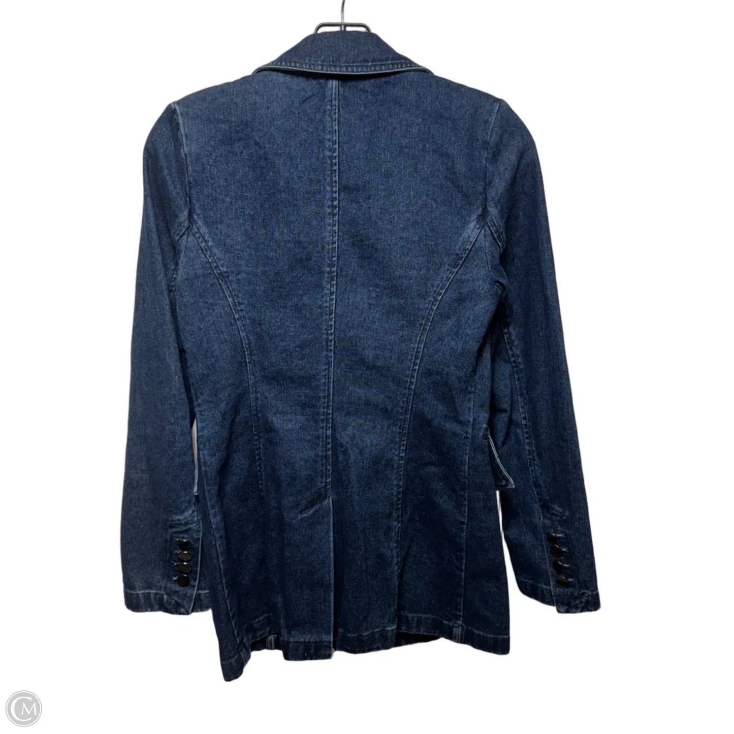 Blazer By Sam Edelman In Blue Denim, Size: Xs