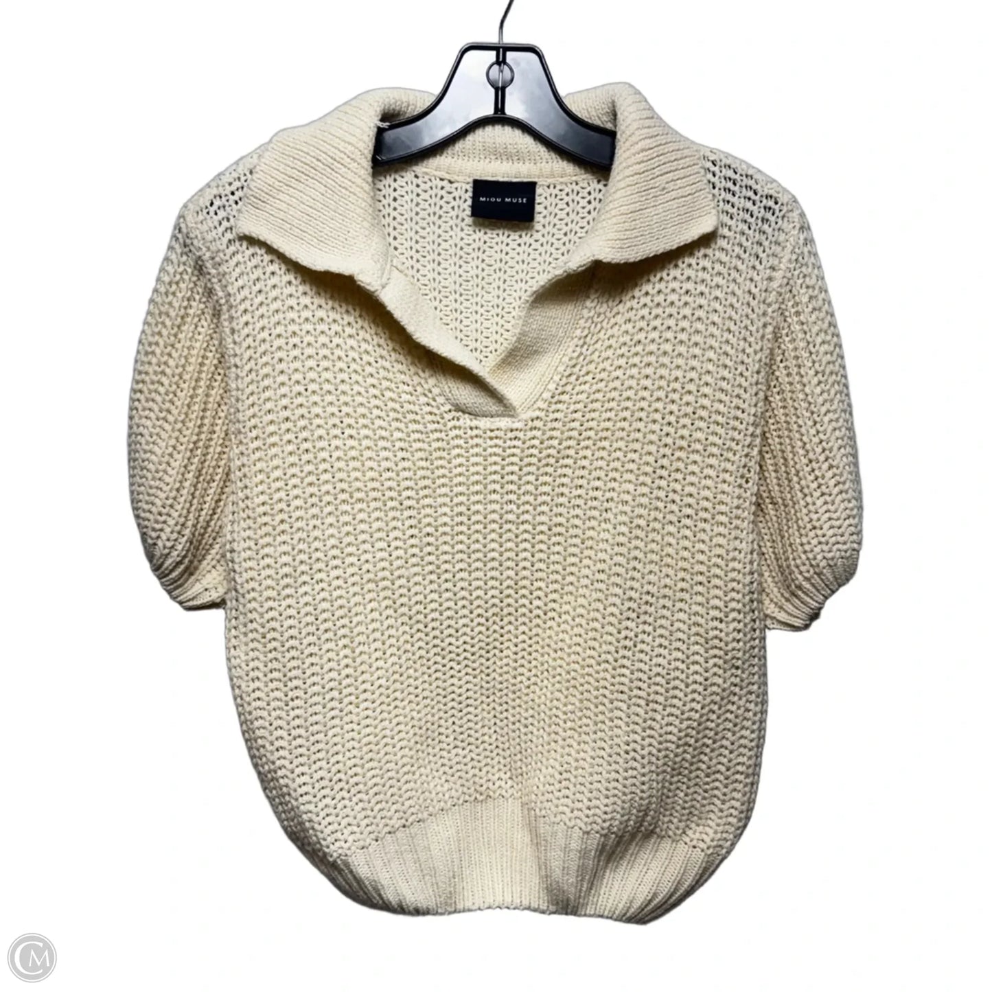 Sweater By Miou Muse In Cream, Size: S