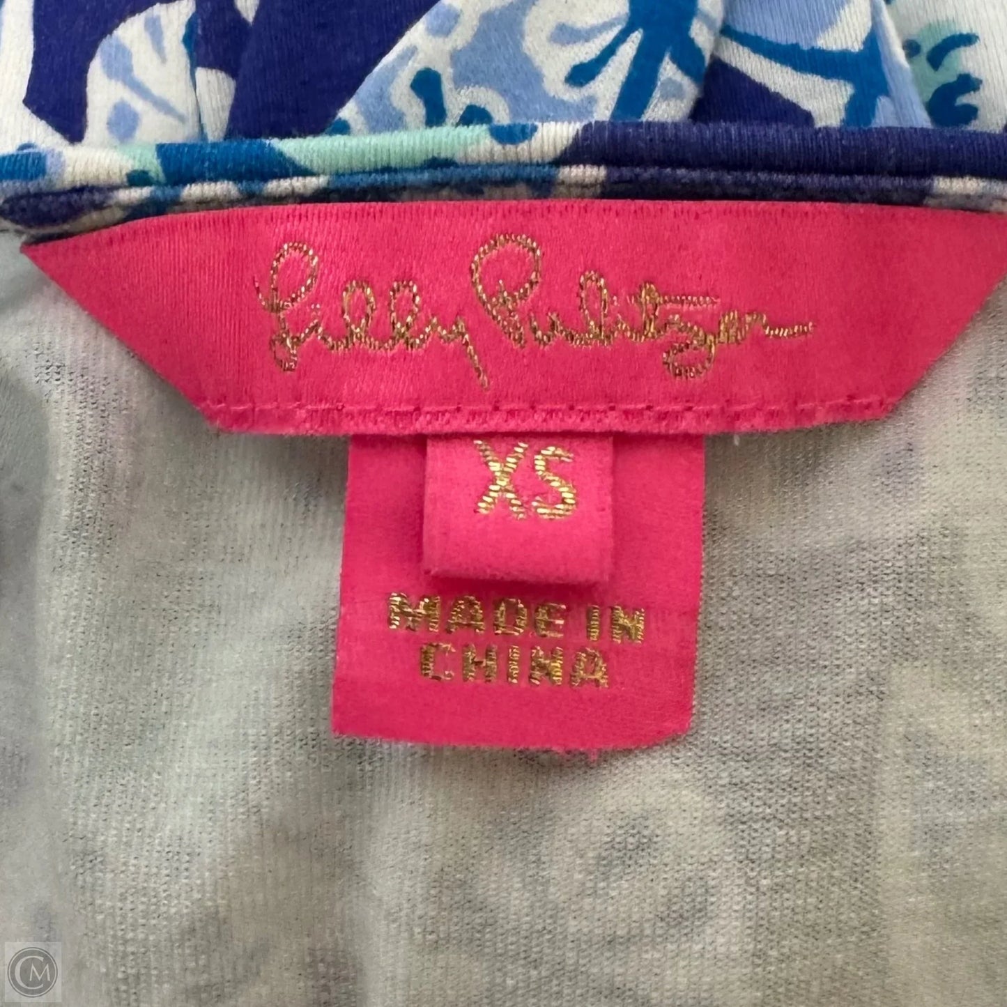 Paulina Jumpsuit Designer By Lilly Pulitzer In Blue & Green, Size: XS