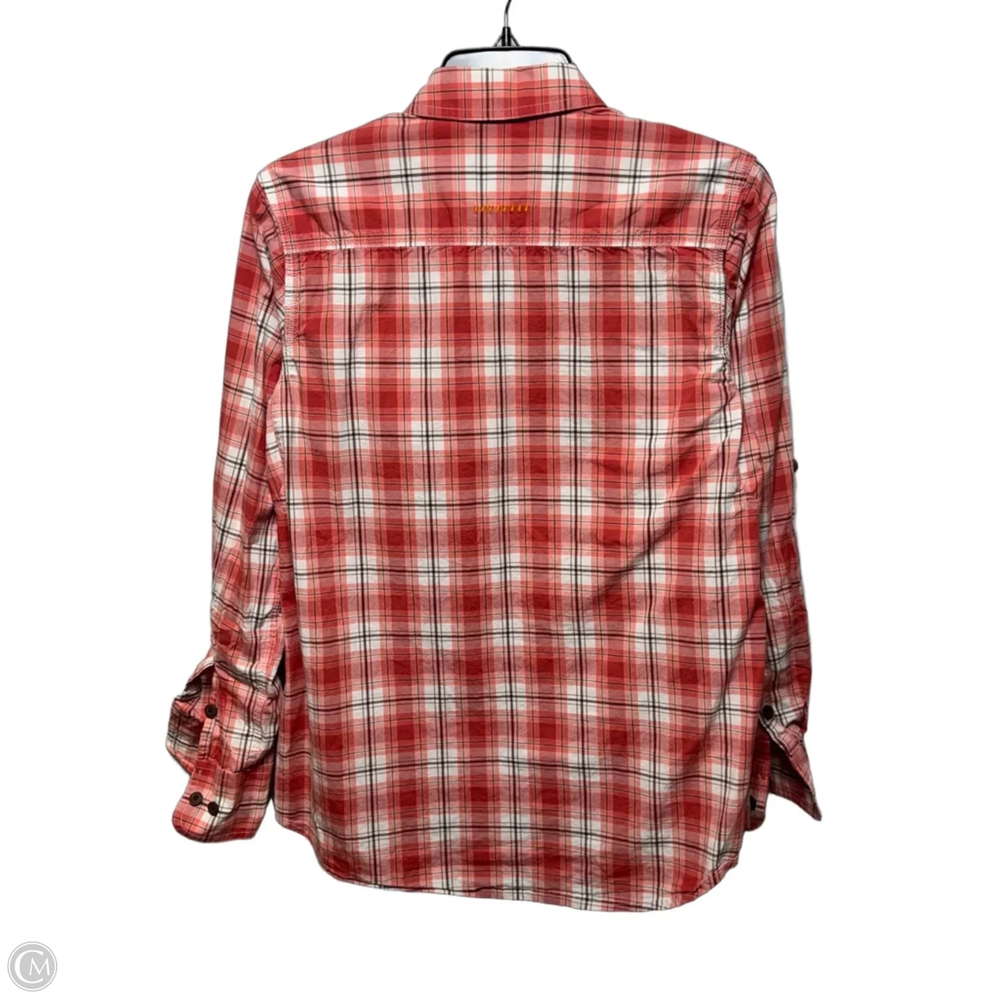 Rebar Top Long Sleeve By Ariat In Plaid Pattern, Size: S