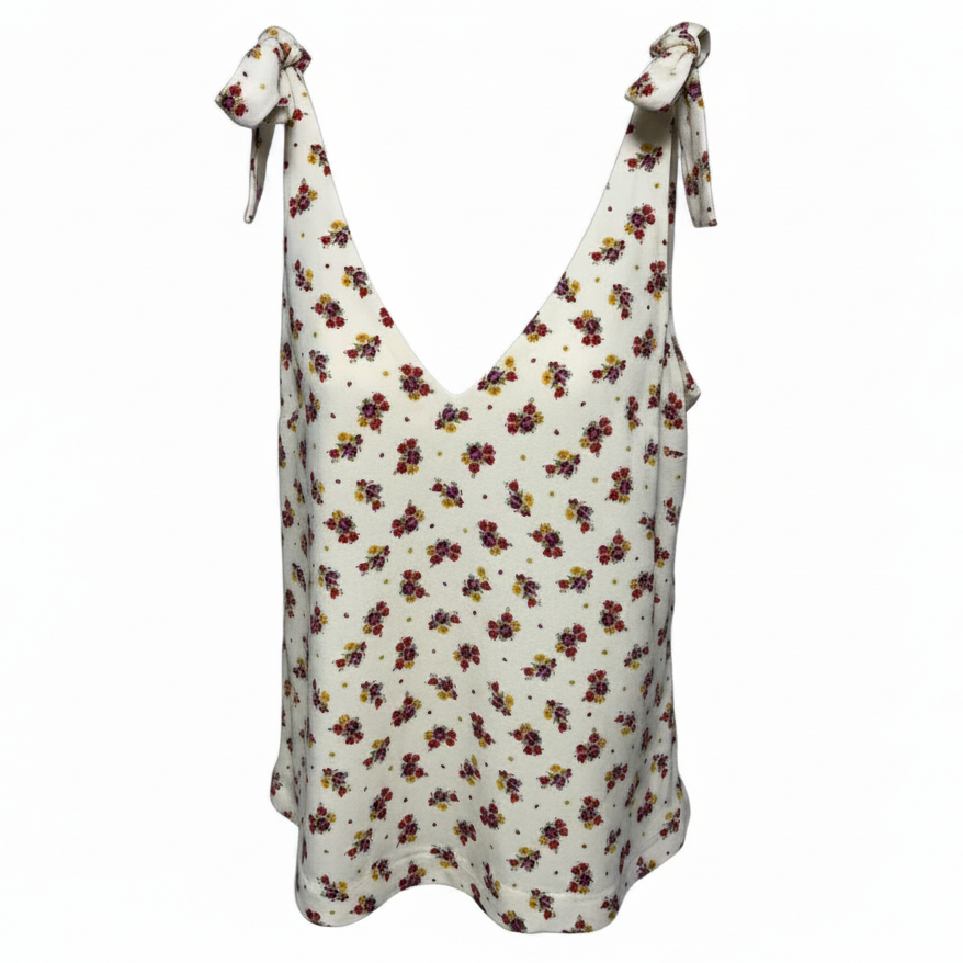 Lara Sleeveless Blouse By Sezane In Floral Print, Size: 4 (34)