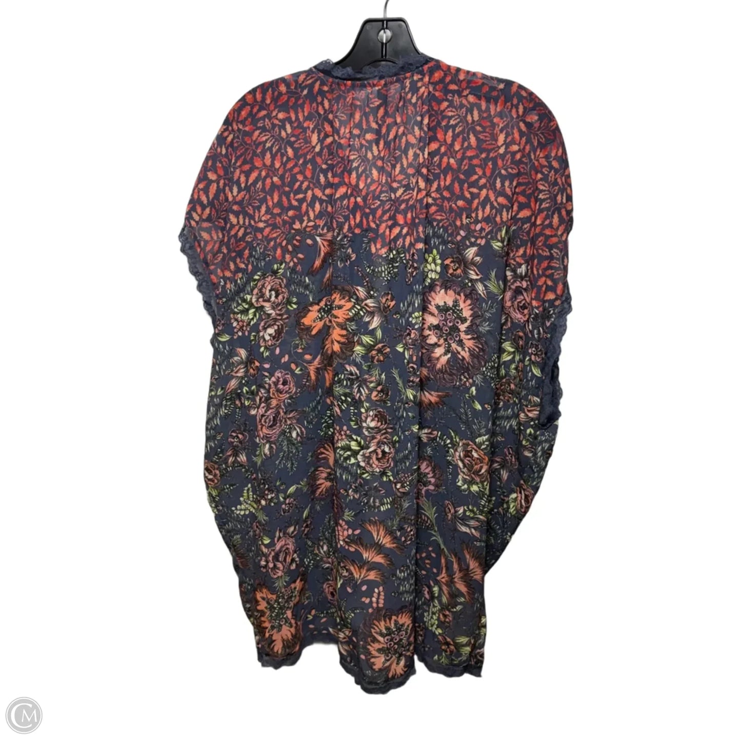 Sheer Robe By Anthropologie In Floral Print, Size: M