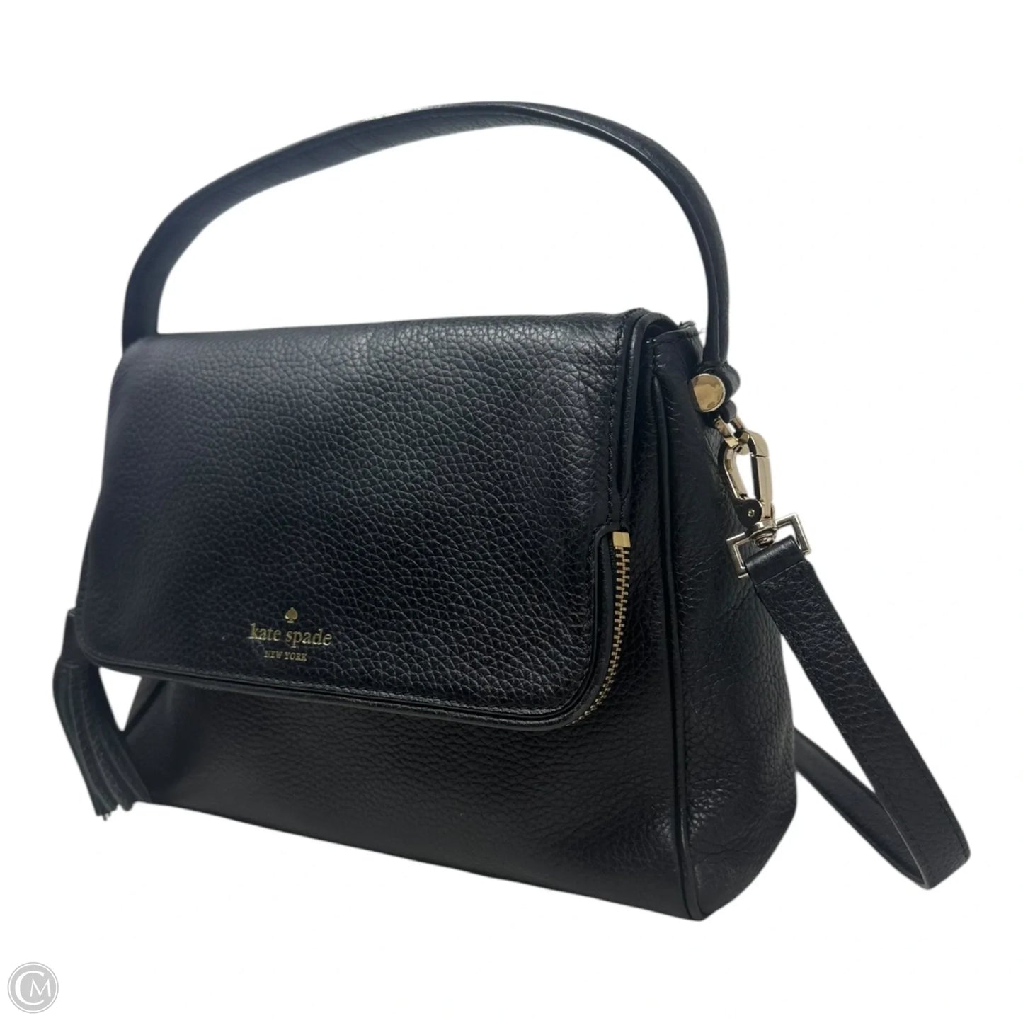 Miri Chester Street Foldover Tassel Handbag Designer By Kate Spade, Size: Medium