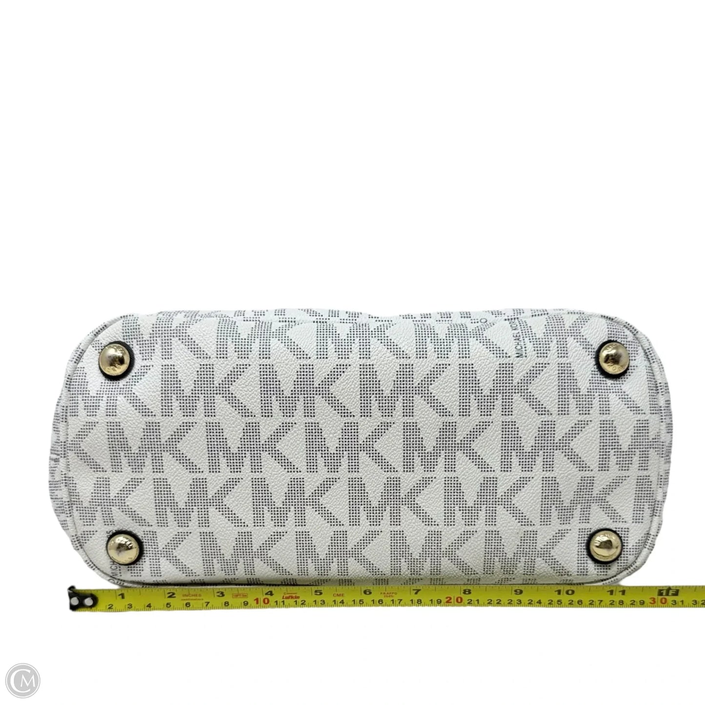Jet Set Snap Pocket Tote By Michael By Michael Kors In Signature Canvas, Size: Large