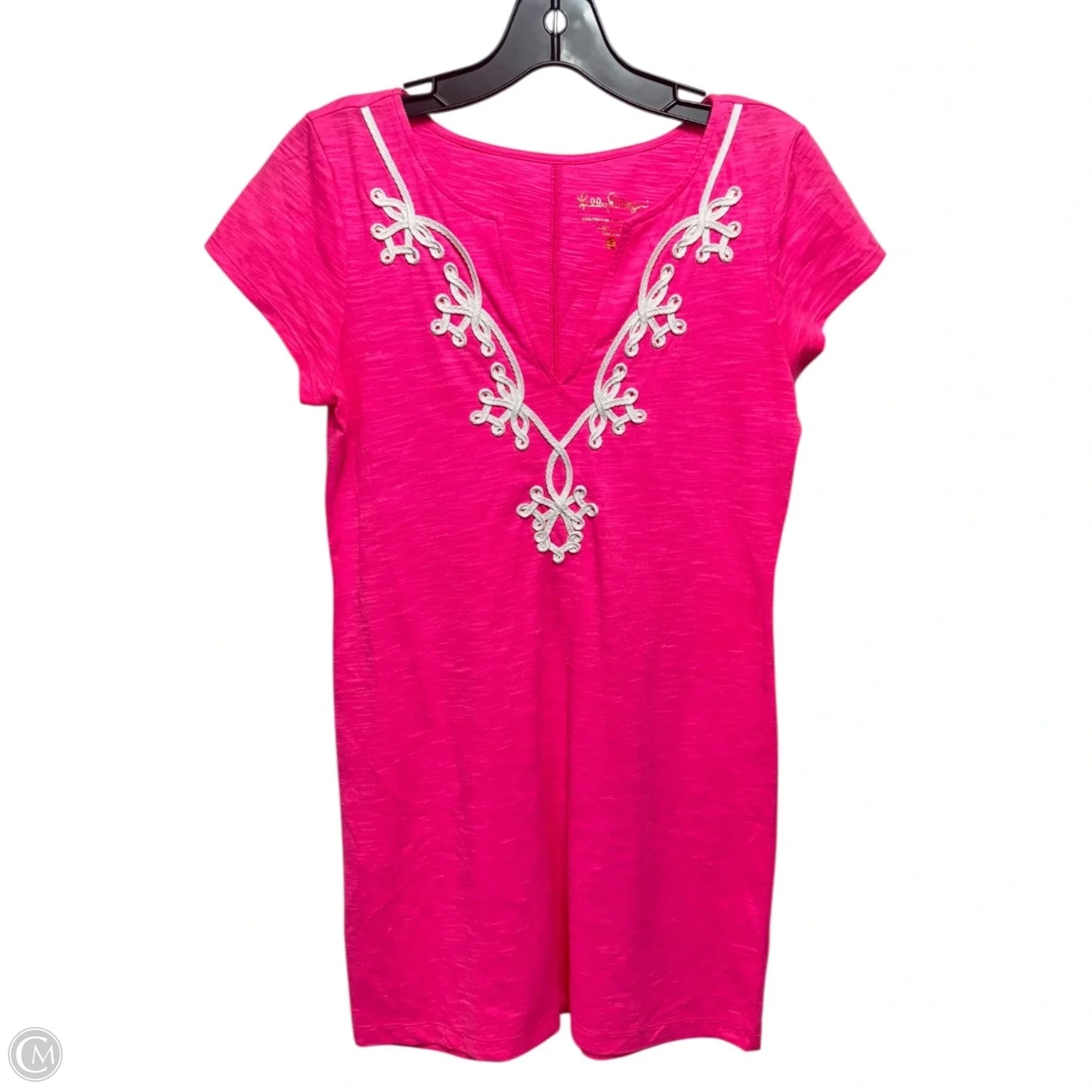 Brewster T Shirt Dress By Lilly Pulitzer In Bright Pink, Size: Small